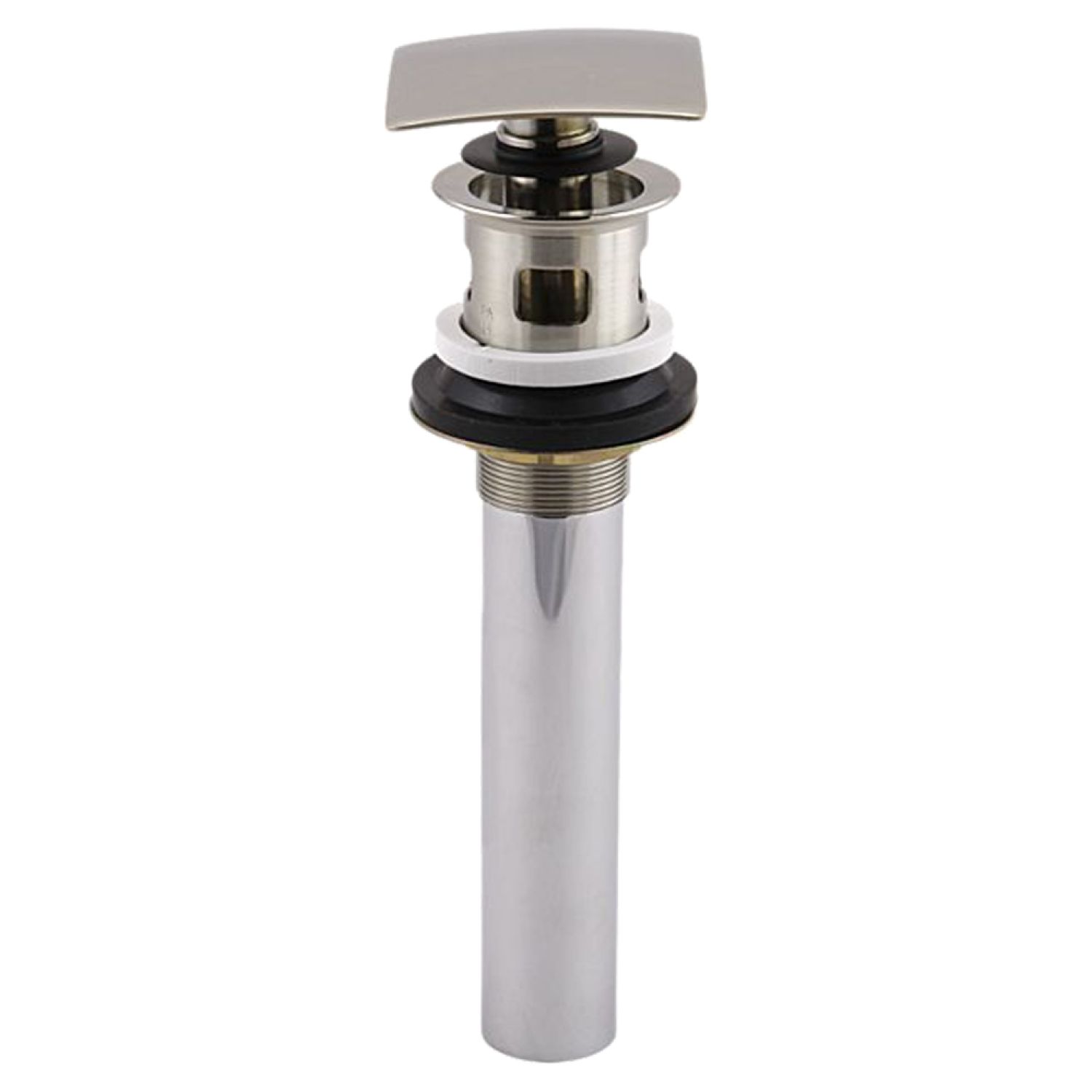 Delta 72175-PN Delta 72175-PN Brilliance Polished Nickel Push Pop-Up Lavatory Drain