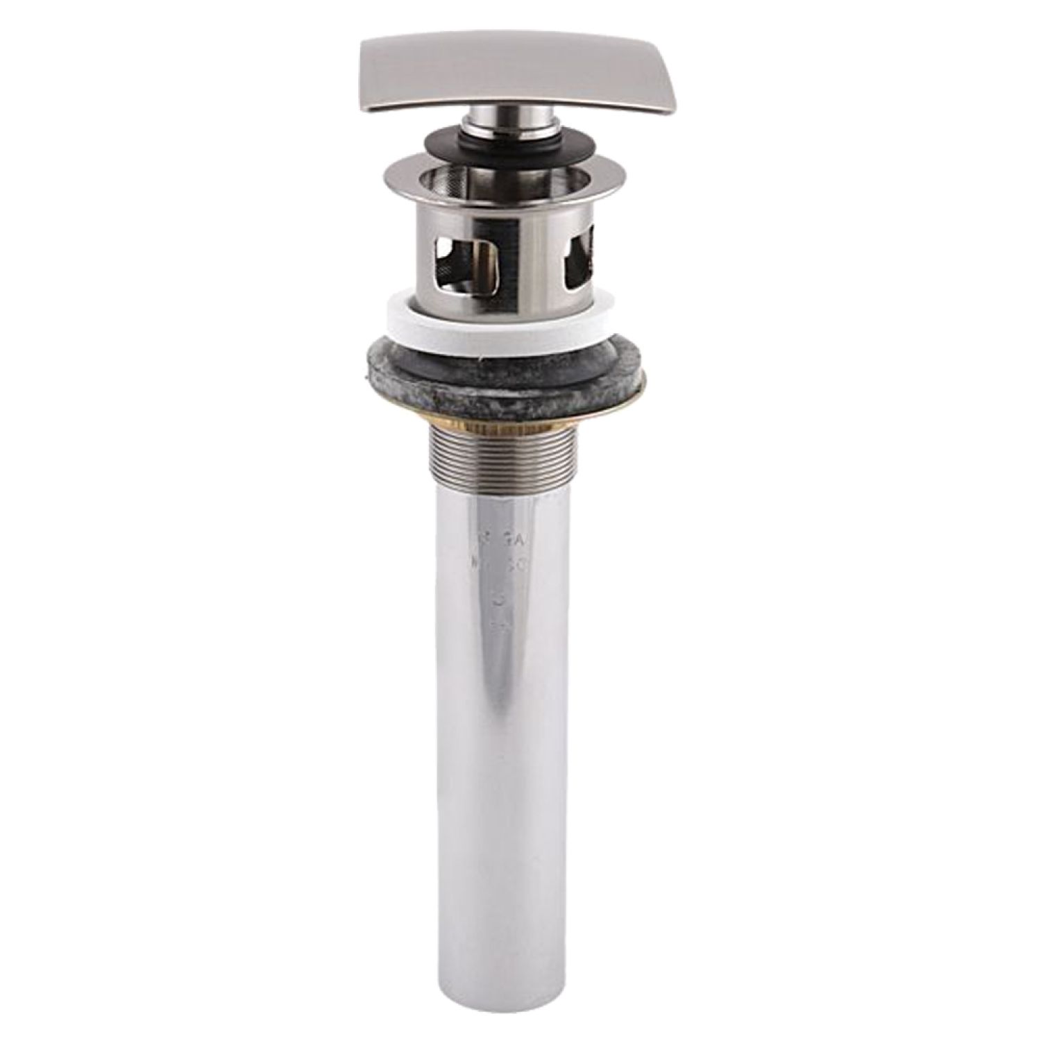 Delta 72175-SS Delta 72175-SS Brilliance Stainless Push Pop-Up Lavatory Drain