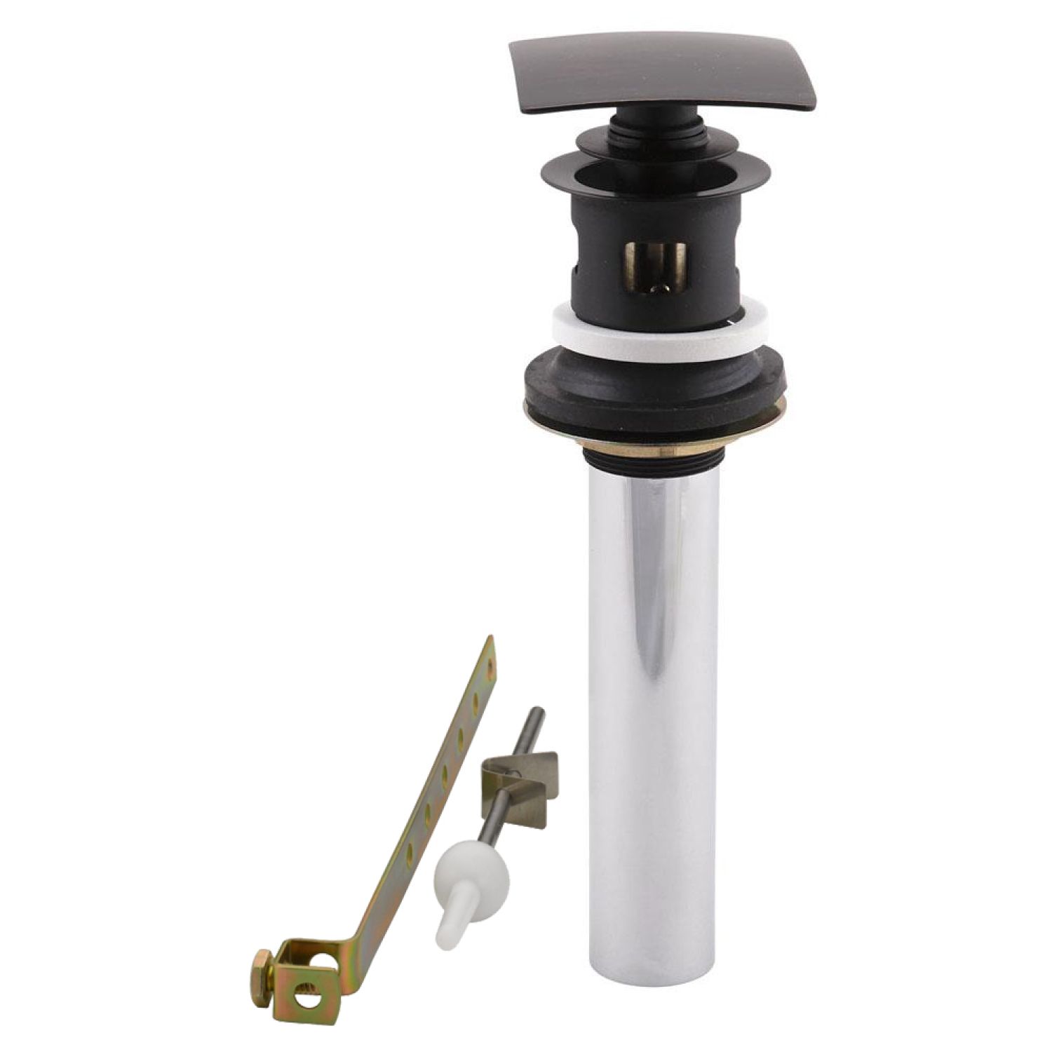 Delta 72177-RB Delta 72177-RB Venetian Bronze Square Pop-Up Lavatory Drain Assembly