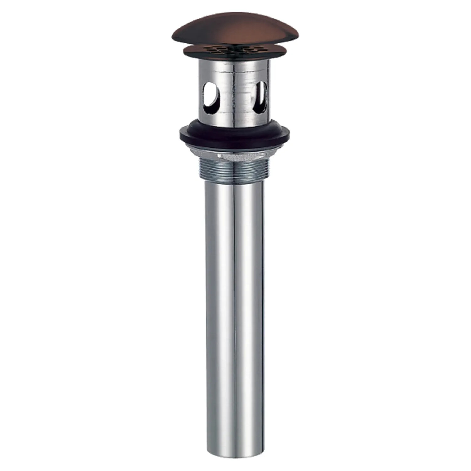 Danze D495008BR Danze D495008BR Tumbled Bronze Drain with an Overflow