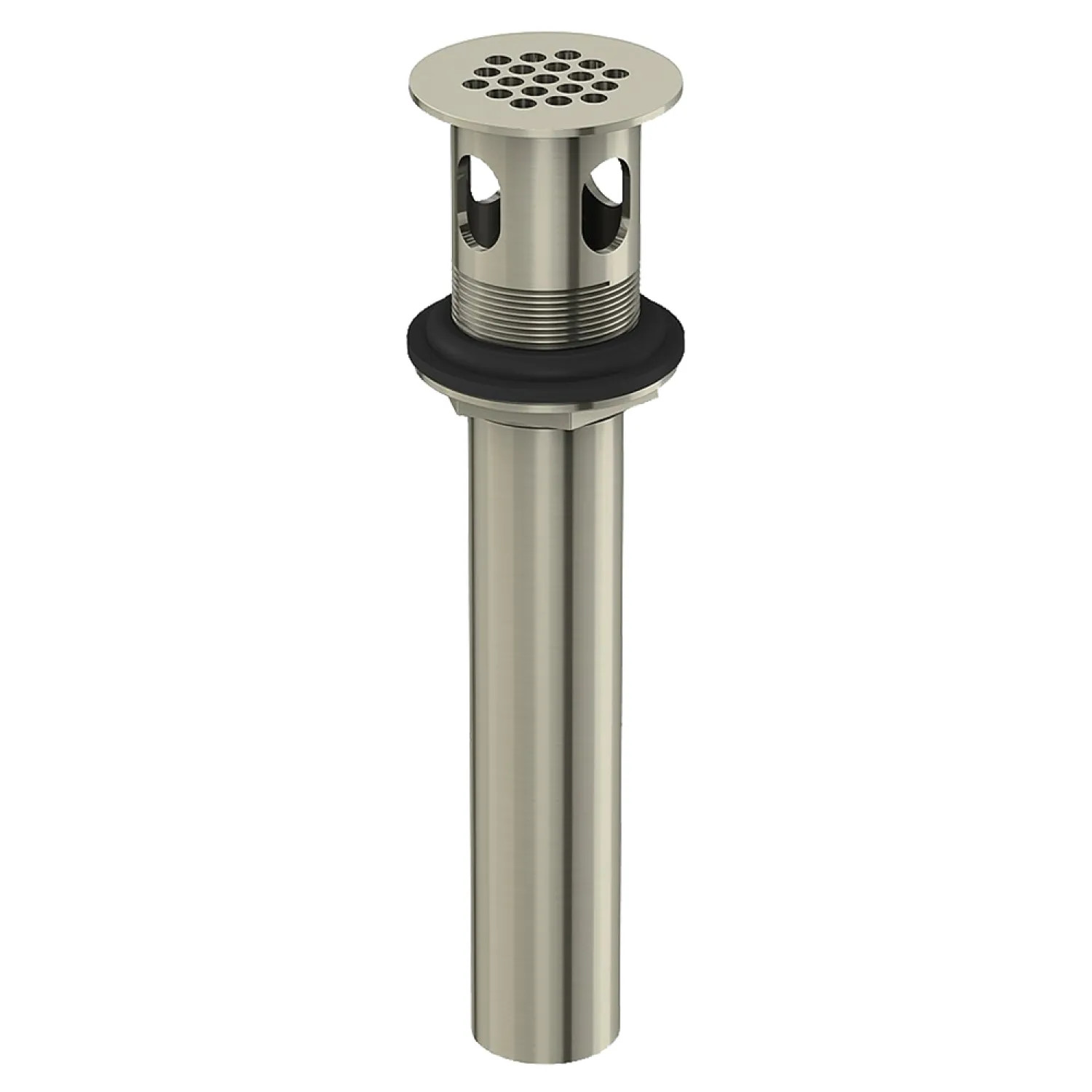 Gerber DA505084BN Danze DA505084BN Brushed Nickel Metal Grid Strainer with an Overflow