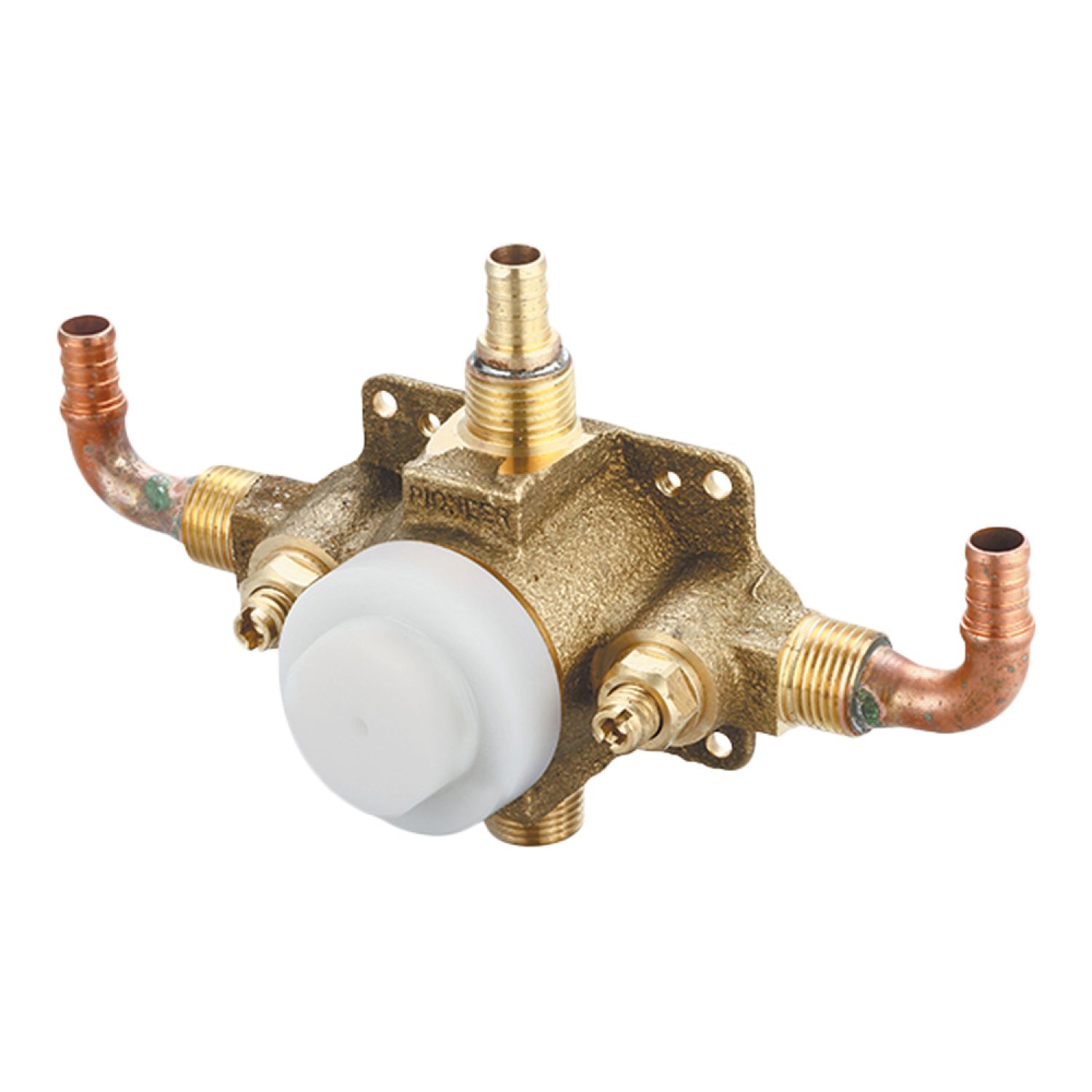 Pioneer 4021B Pioneer 4021B Pressure Balance Tub/Shower Rough-In Valve w/ Stops, 1/2