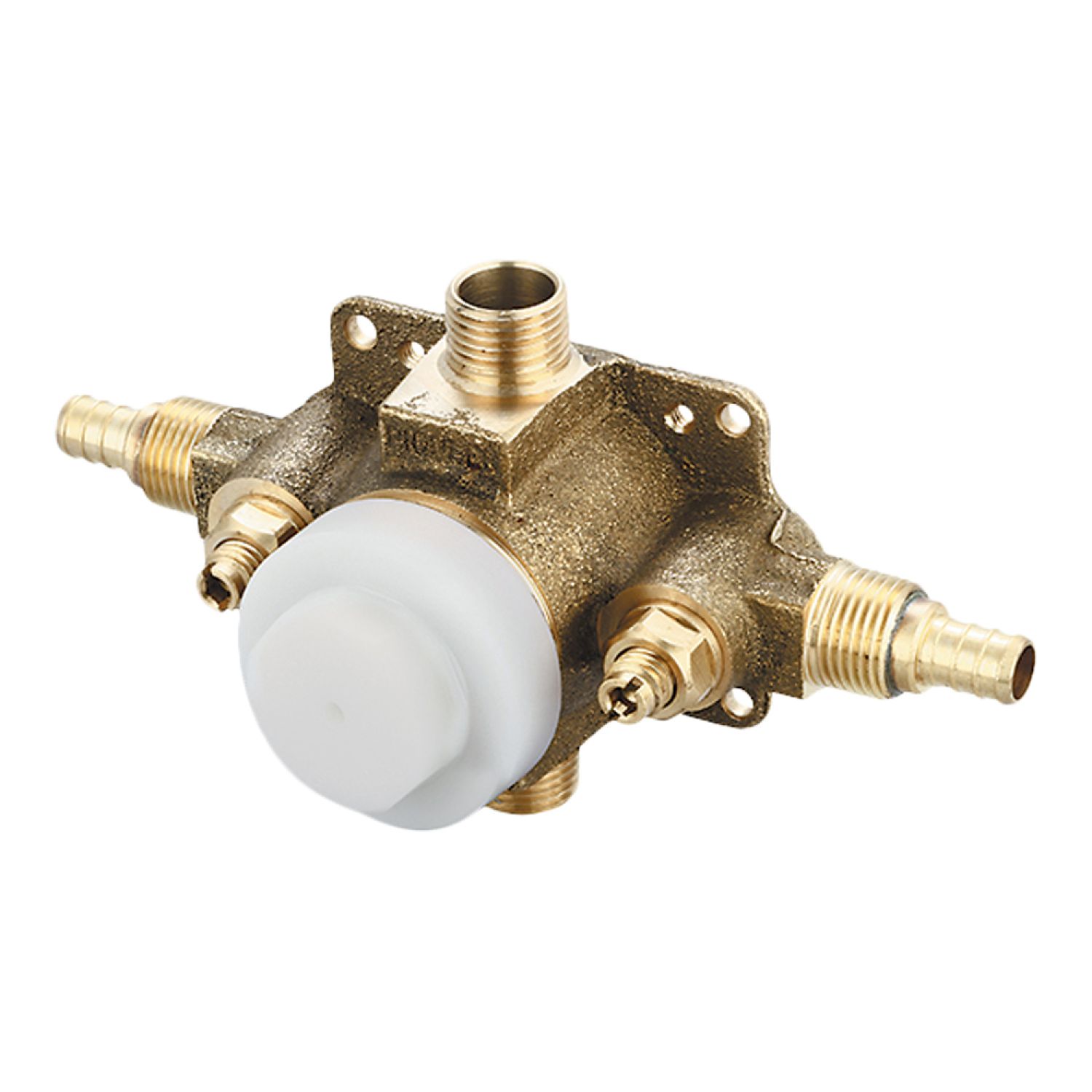Pioneer 4025B Pioneer 4025B Pressure Balance Tub/Shower Rough-In Valve w/ Stops, 1/2