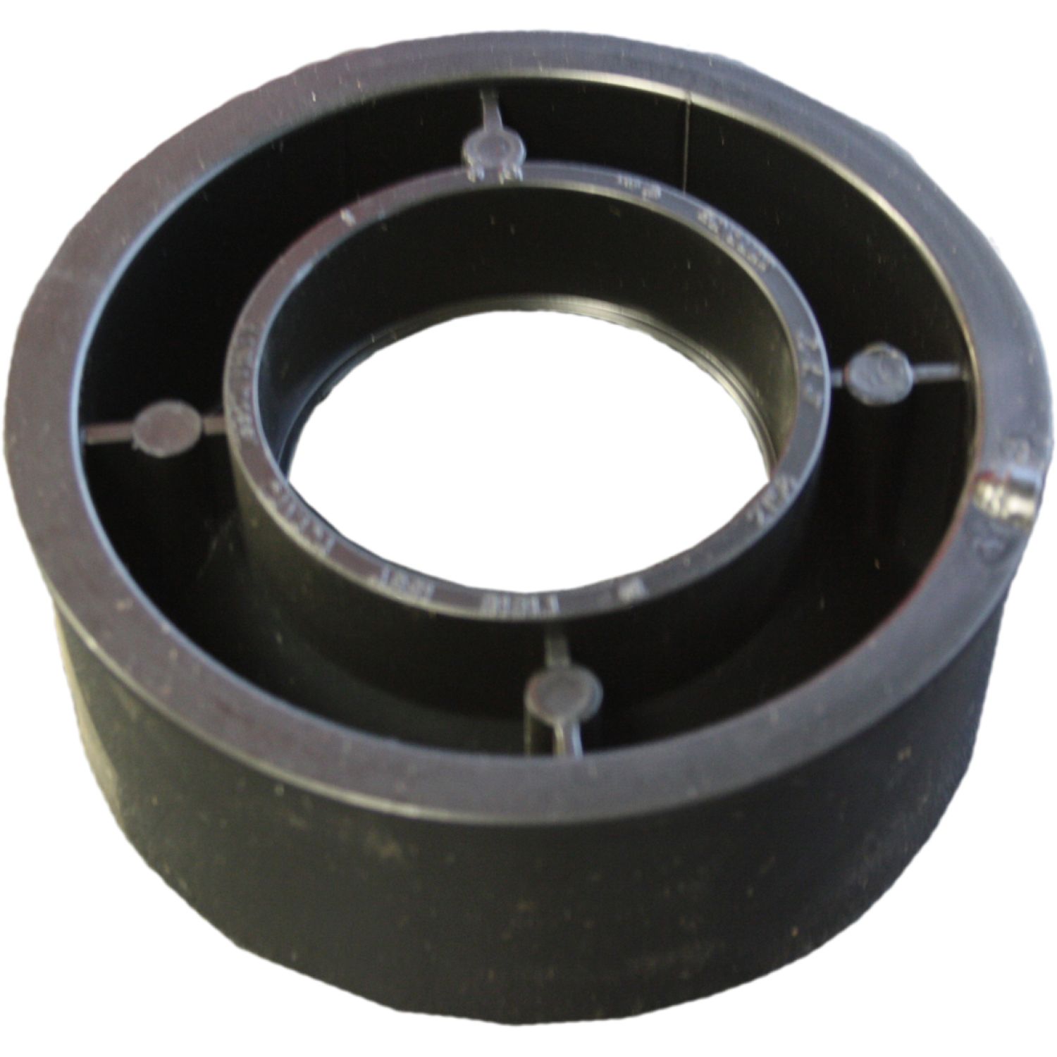 Commodity 4 x 2 Inch ABS Flush Bushing, ABS Construction