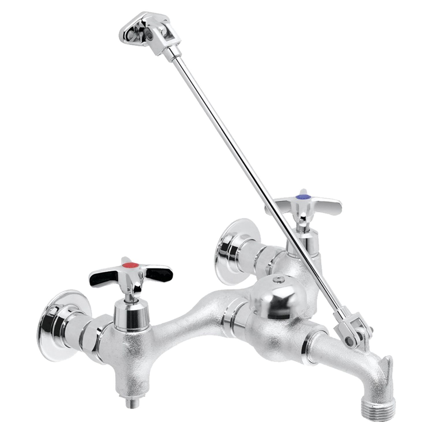 Speakman SC-5811-RCP Speakman SC-5811-RCP Rough Chrome-Plated Commander Service Sink Faucet