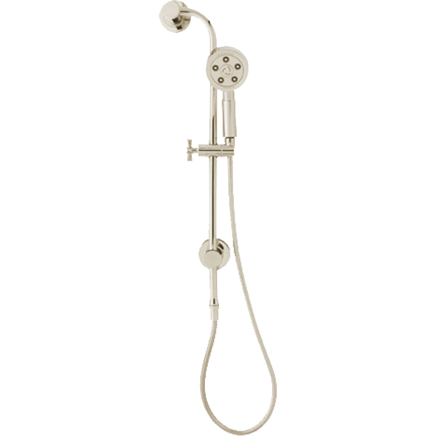 Speakman SWS-1002-BN Speakman SWS-1002-BN Neo Waterslide Bar, Brushed Nickel
