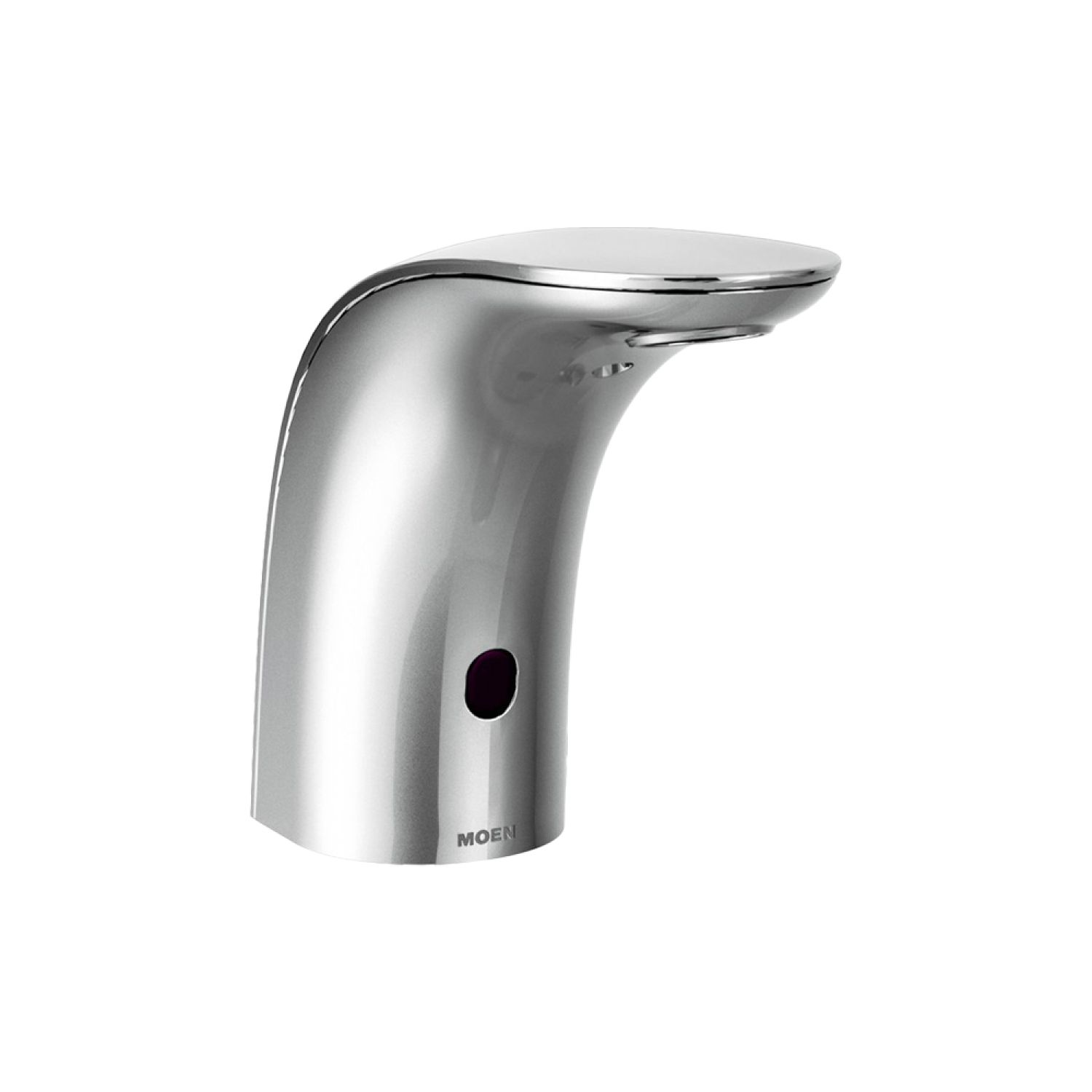 Moen 8553 Moen M-Power Chrome Electronic and Above-Deck Lavatory Faucet, Hands-Free, Sensor, and Non-Mixing, 0.5 GPM - 8553 