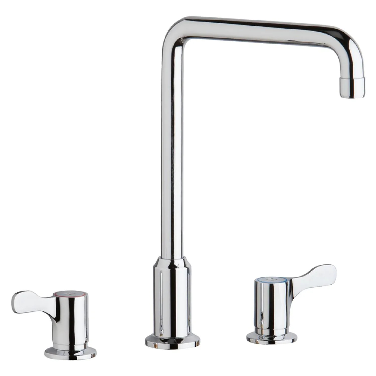Elkay LKD2432C Elkay LKD2432C Centerset Concealed Deck Mount Faucet with Arc Tube Spout - Chrome