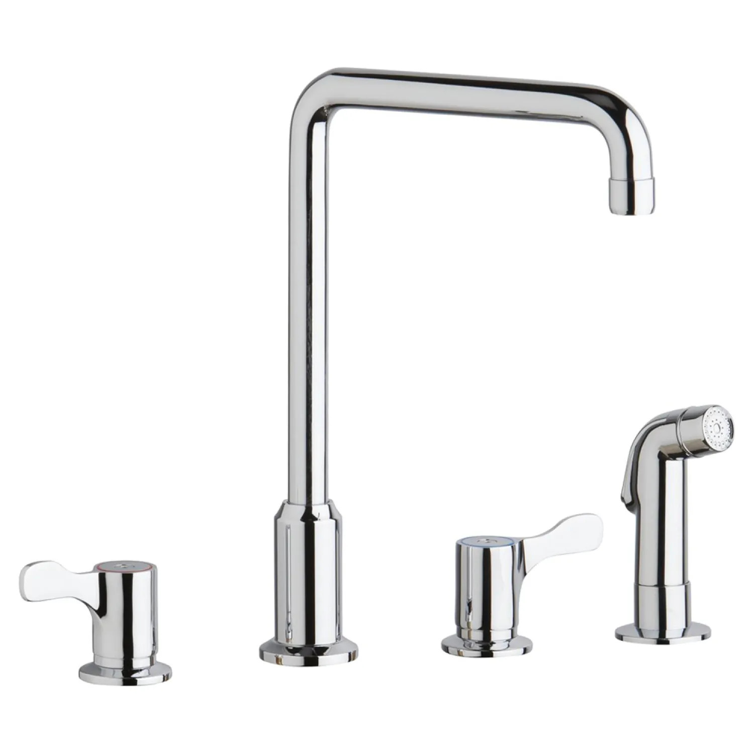Elkay LKD2433C Elkay LKD2433C Centerset Concealed Deck Mount Faucet with Side Spray - Chrome