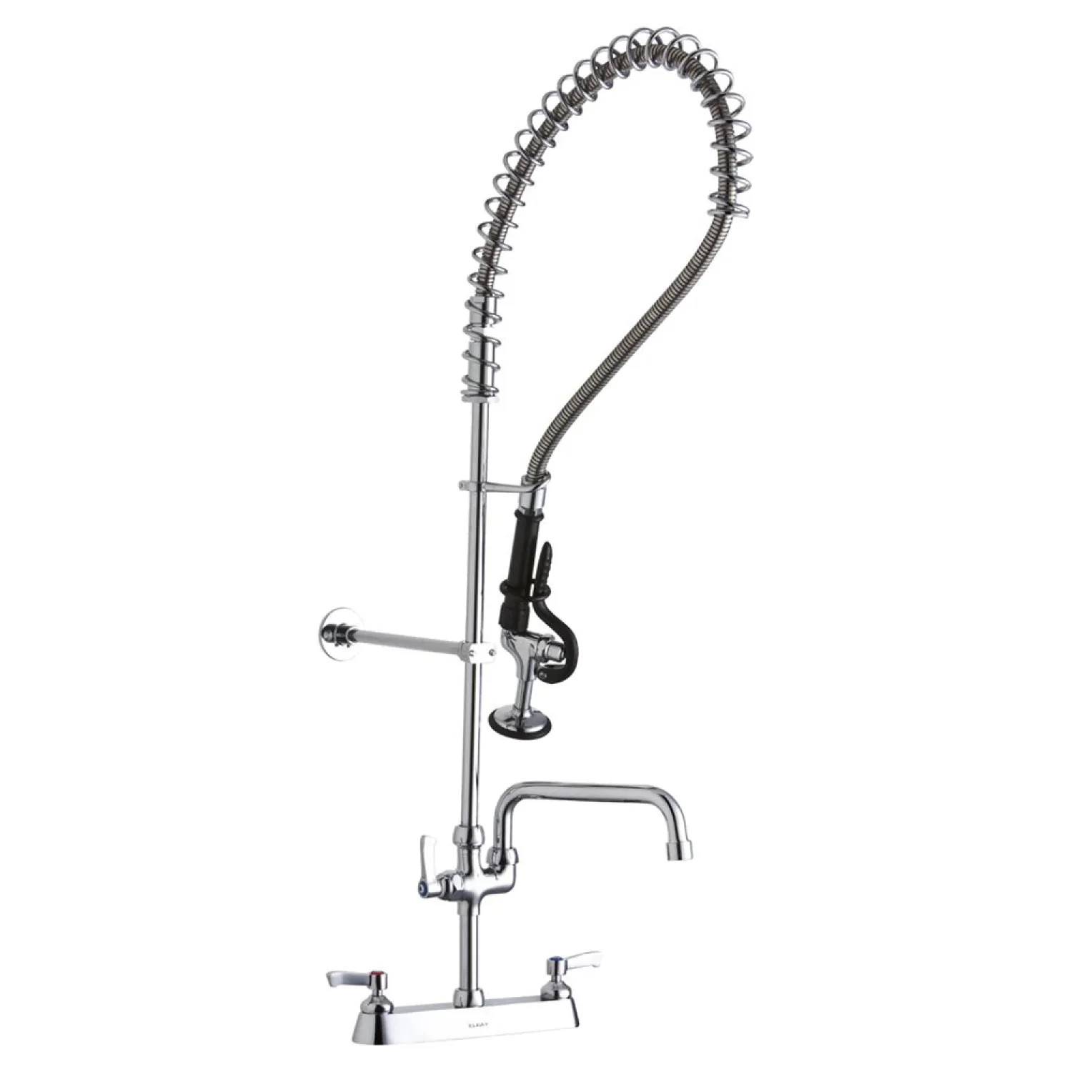 Elkay LK843AF12C Elkay LK843AF12C Centerset Exposed Deck Mount Pre-Rinse Faucet - Chrome