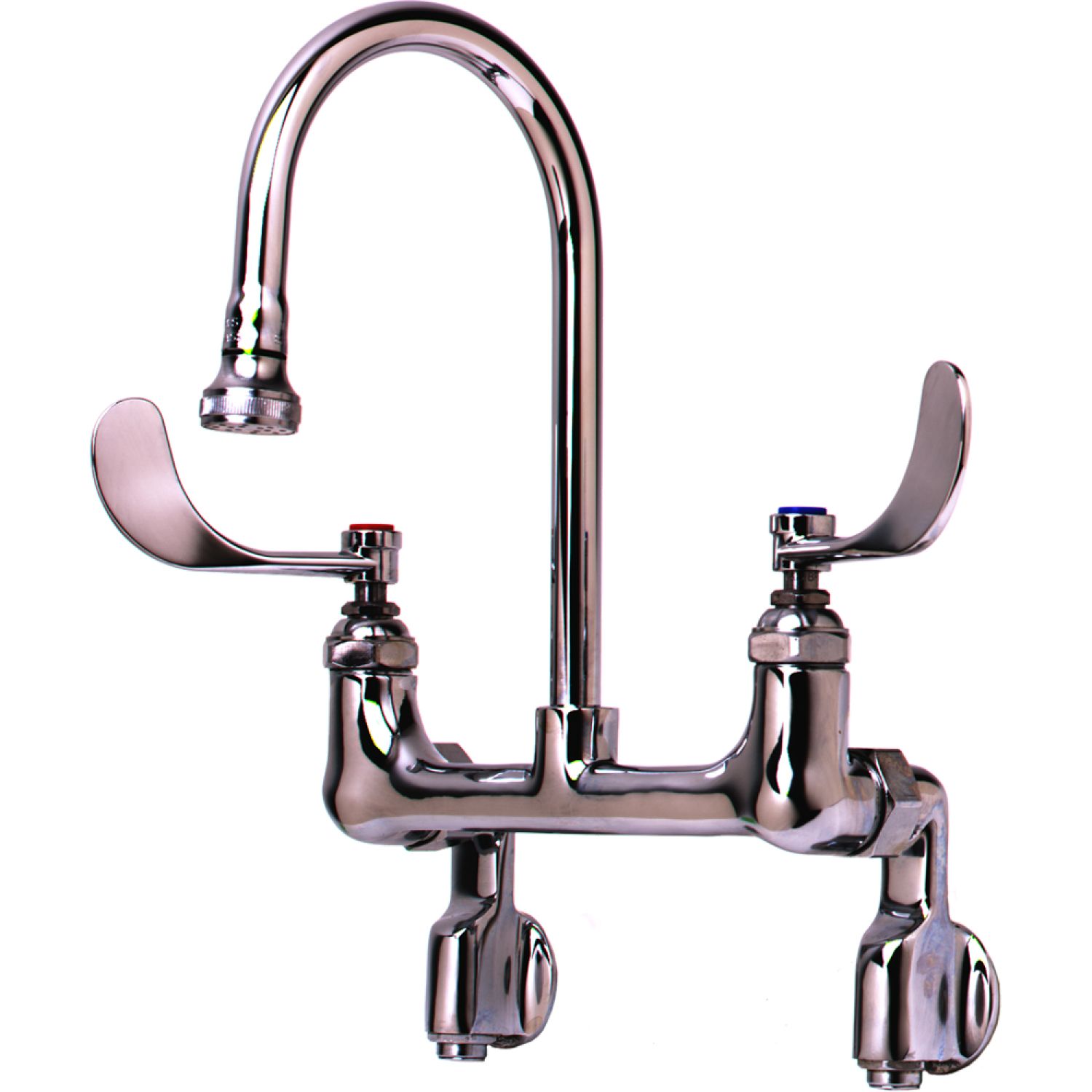 T&S Brass B-0355-04 T&S BRASS B-0355-04 SINK FAUCET W/ADJUSTABLE INLET 33/4