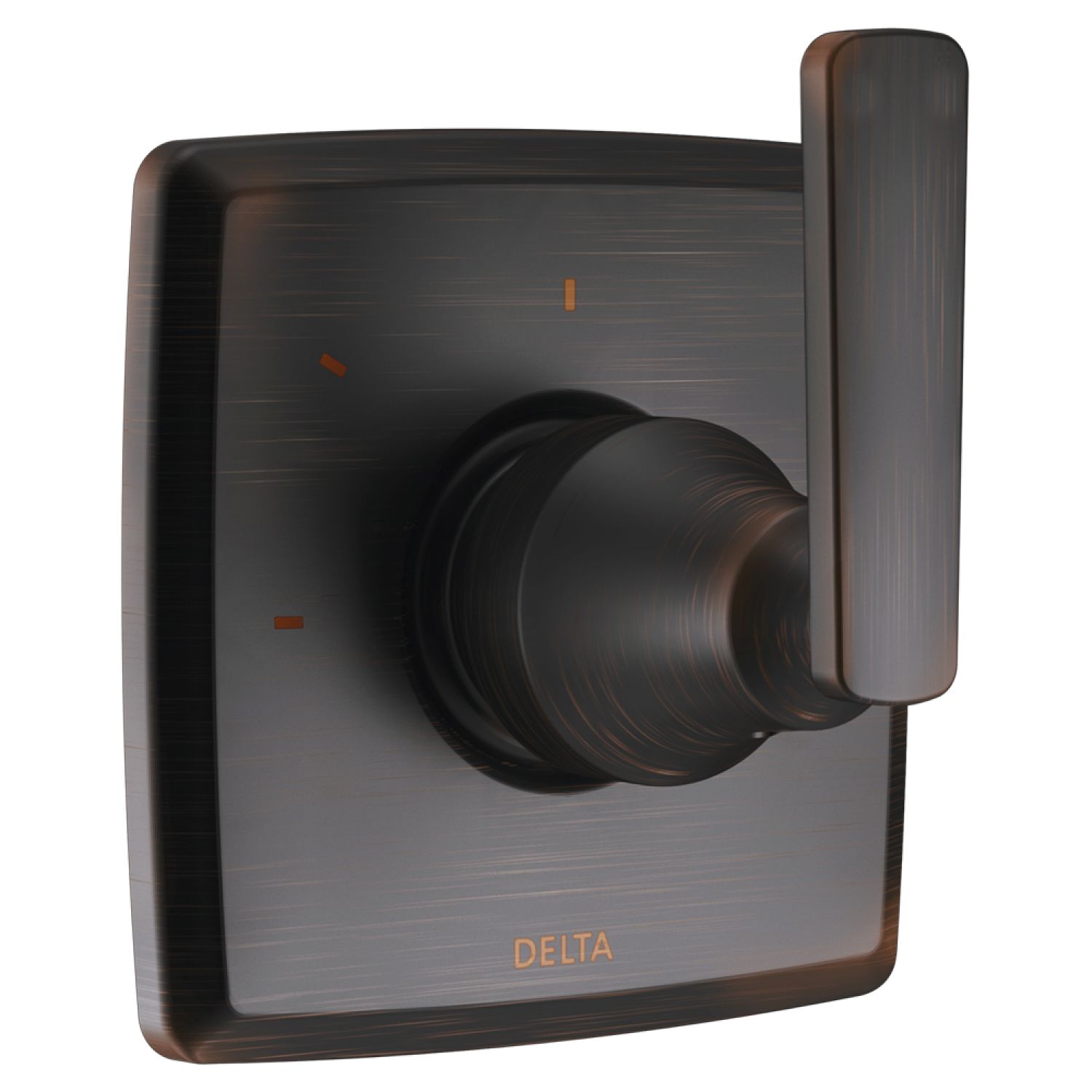 Delta T11864-RB Delta Ashlyn Single-Handle 3-Function Diverter Valve Trim, Lever Handle, 2-Port, Venetian Bronze - T11864-RB