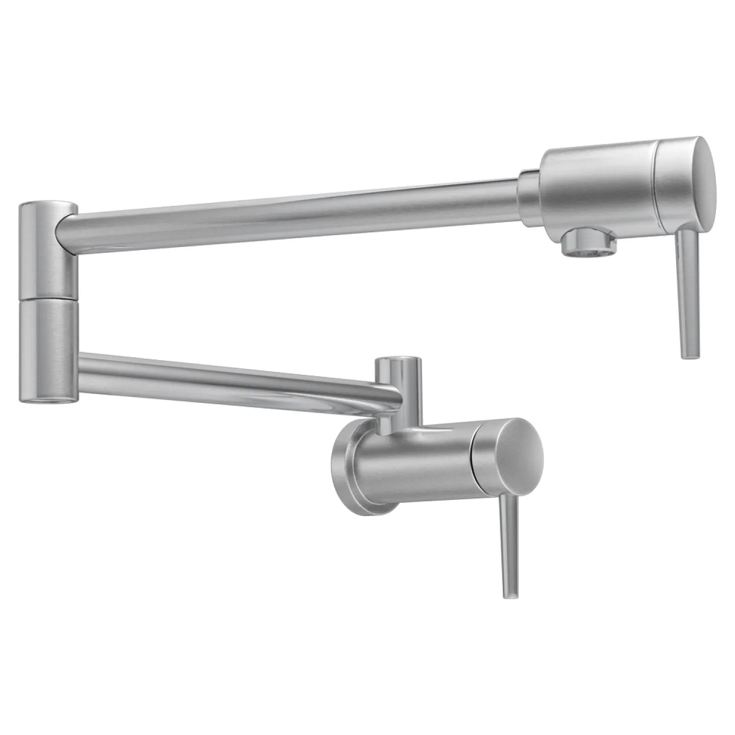Delta 1165LF-AR Delta Contemporary Wall-Mount Pot Filler Faucet, Arctic Stainless - 1165LF-AR
