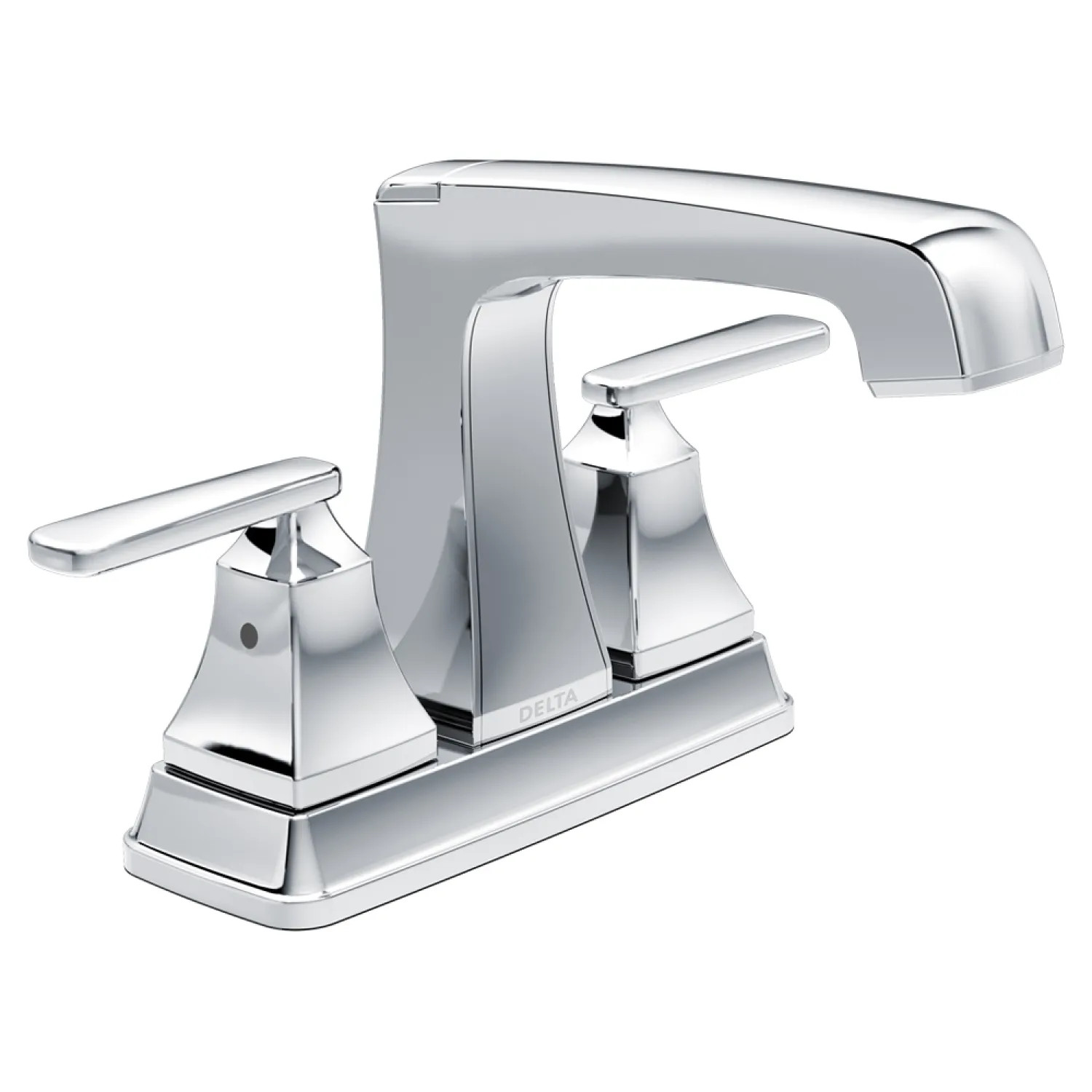 Delta 2564-MPU-DST Delta Ashlyn Two-Handle Centerset Bathroom Faucet w/ Metal Pop-Up, DIAMOND Seal, Lever Handles, 1.2 GPM, Chrome - 2564-MPU-DST