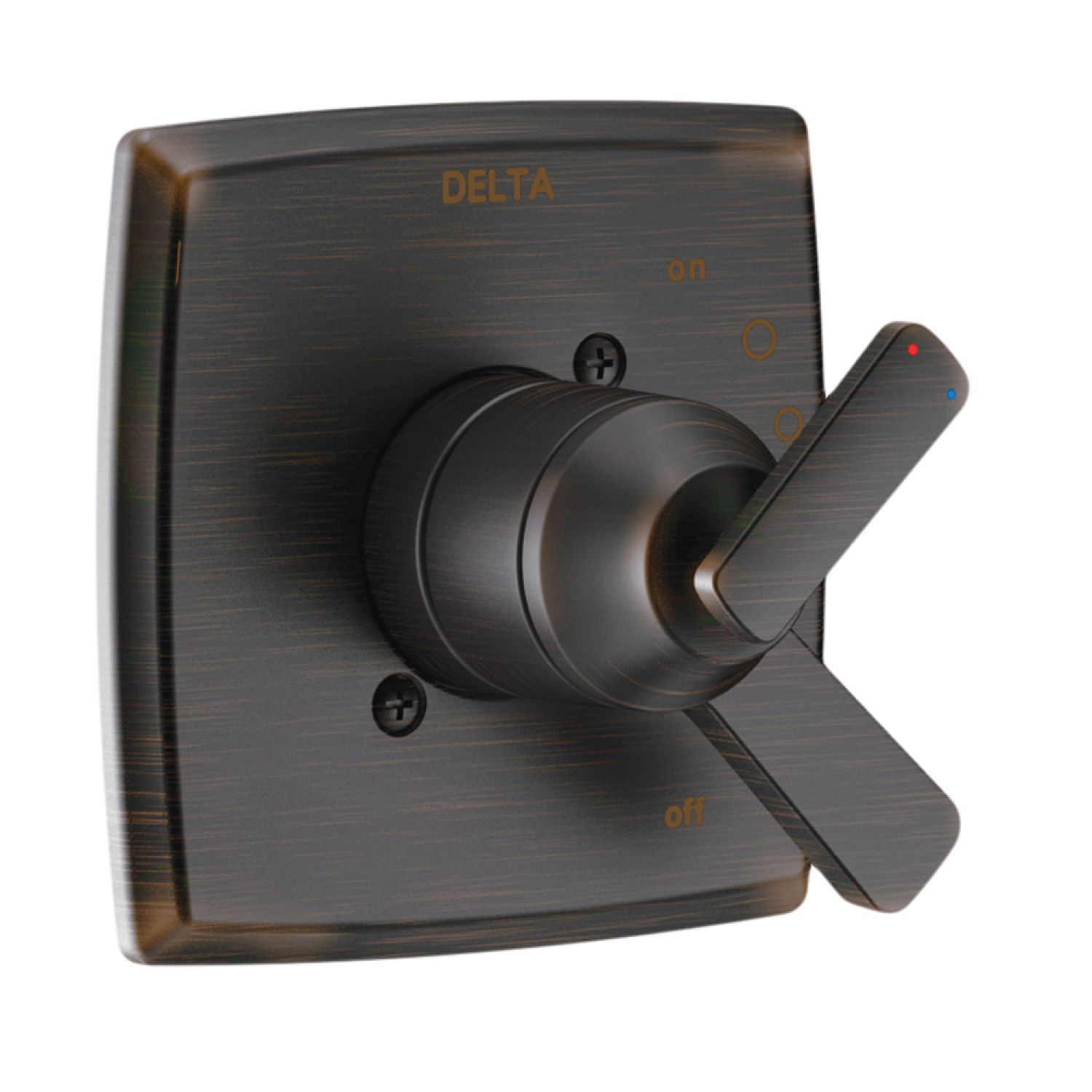 Delta T17064-RB Delta Ashlyn Monitor 17 Series Two-Handle Valve Trim, Lever Handles, Venetian Bronze - T17064-RB