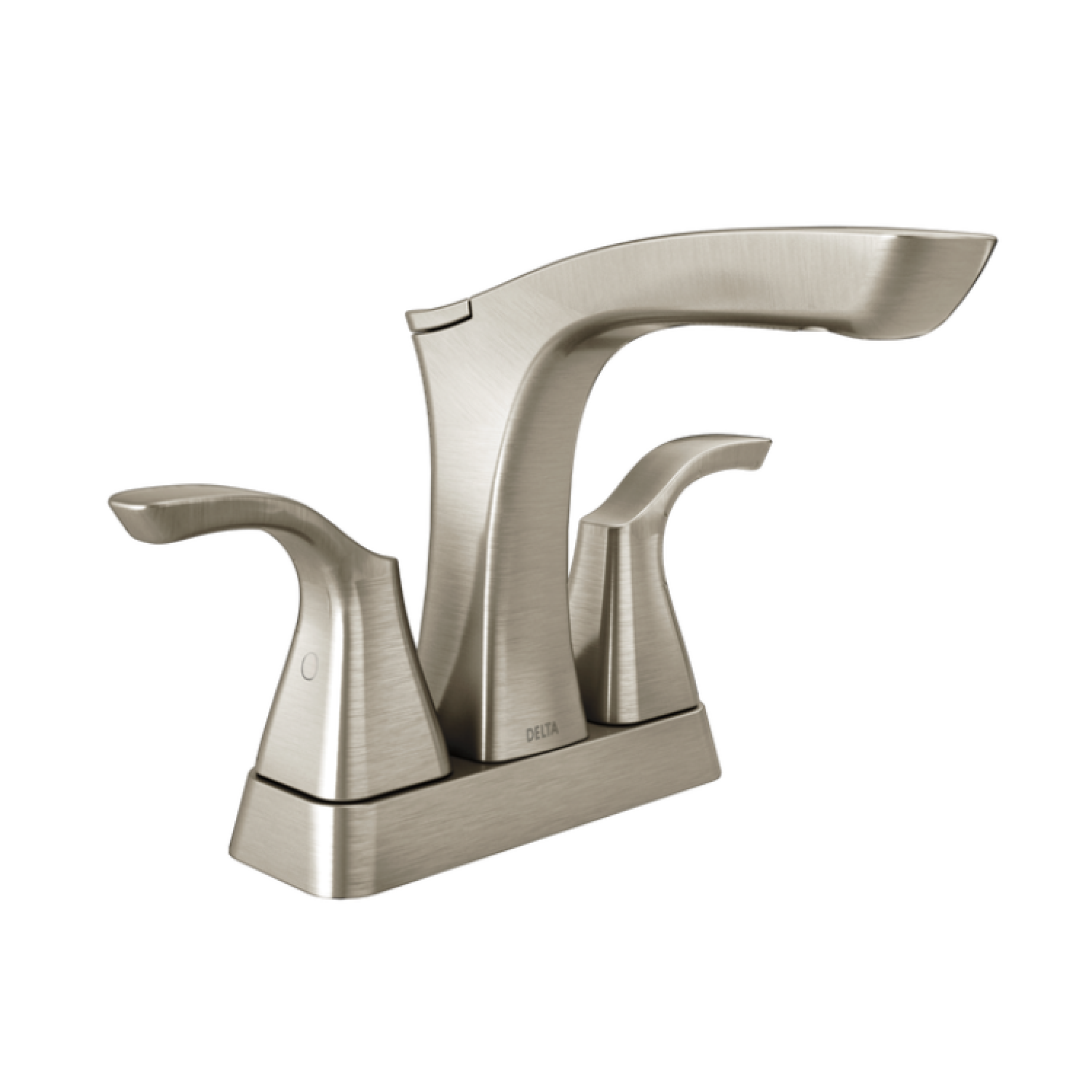 Delta 2552-SSMPU-DST Delta Tesla Deck-Mount Stainless Lavatory Faucet for 4