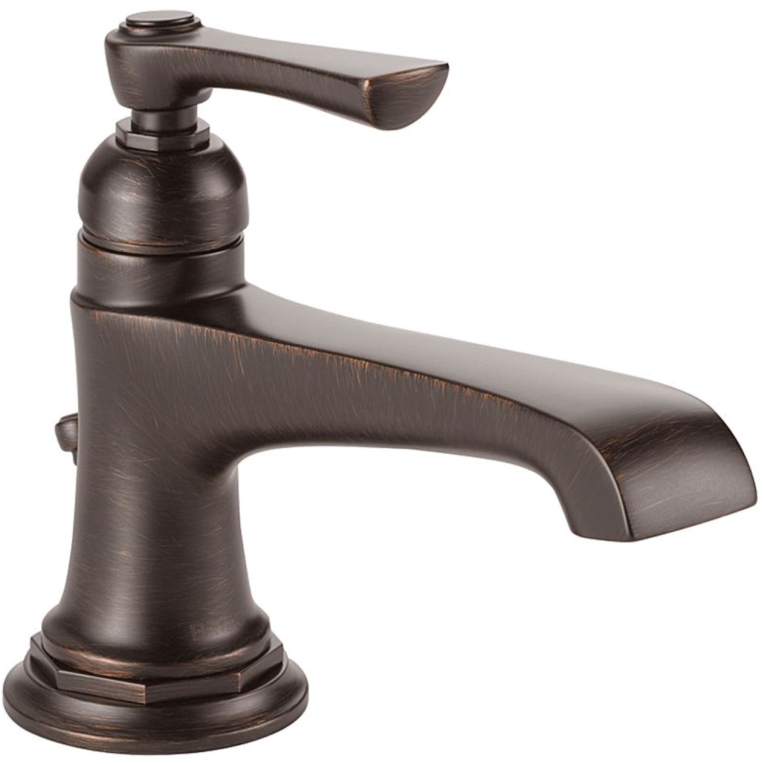 Brizo 65060LF-RB Brizo Rook Single-Handle Venetian Bronze Bathroom Faucet with Metal Pop-Up, 1.5 GPM, Single-Hole, Ceramic Cartridge - 65060LF-RB