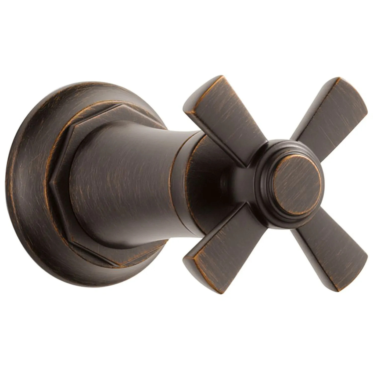 Brizo T66661-RB Brizo Rook Sensori Single-Handle Volume Control Trim, Cross Handle, Venetian Bronze - T66661-RB
