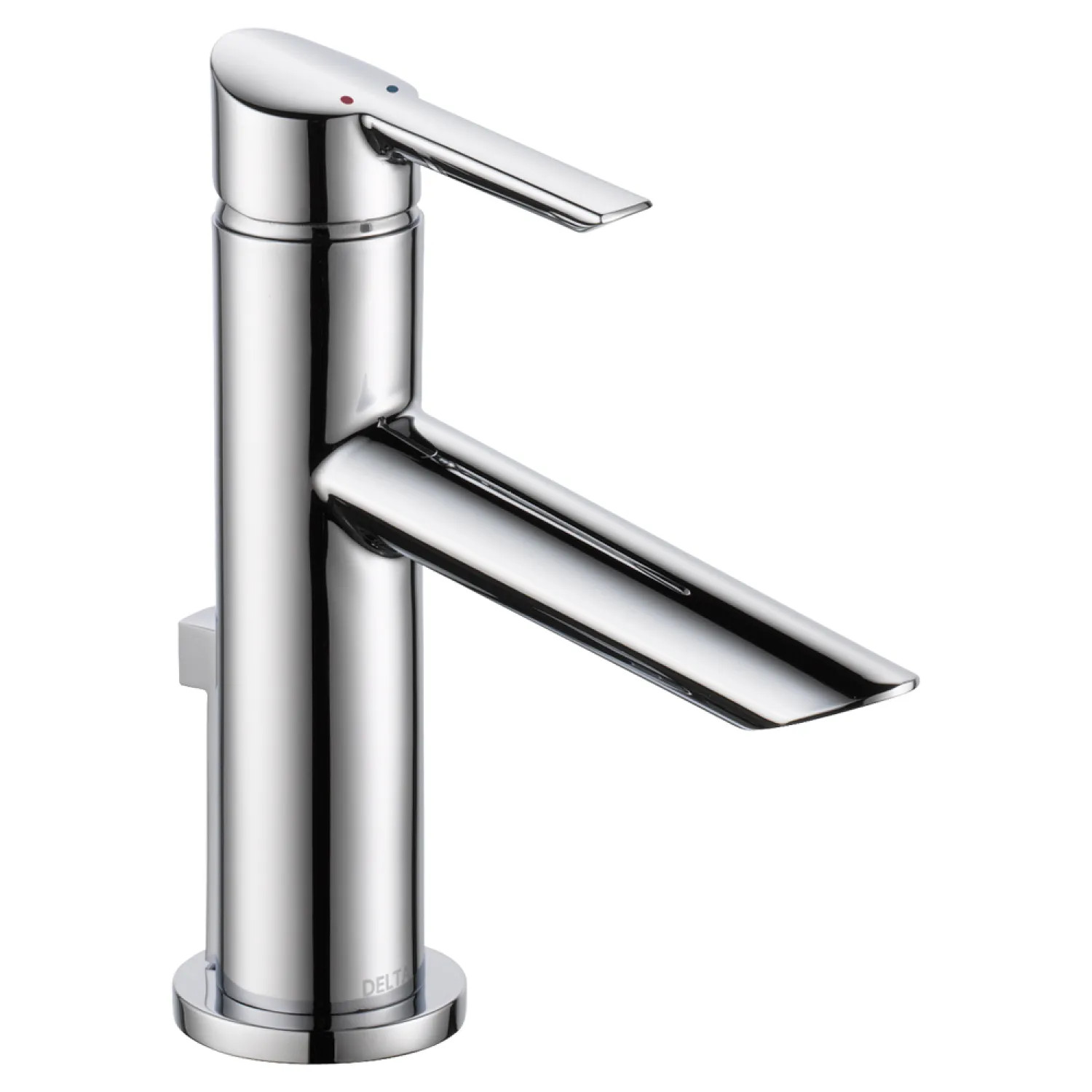 Delta 561-MPU-DST Delta 561-MPU-DST Compel Single Handle Deck Bathroom Faucet w/ Metal Pop-Up, Chrome