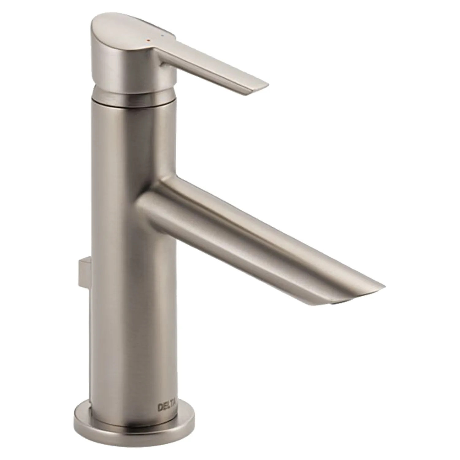 Delta 561-SSLPU-DST Delta 561-SSLPU-DST Compel Single Handle Bathroom Faucet, Less Pop-Up, Stainless