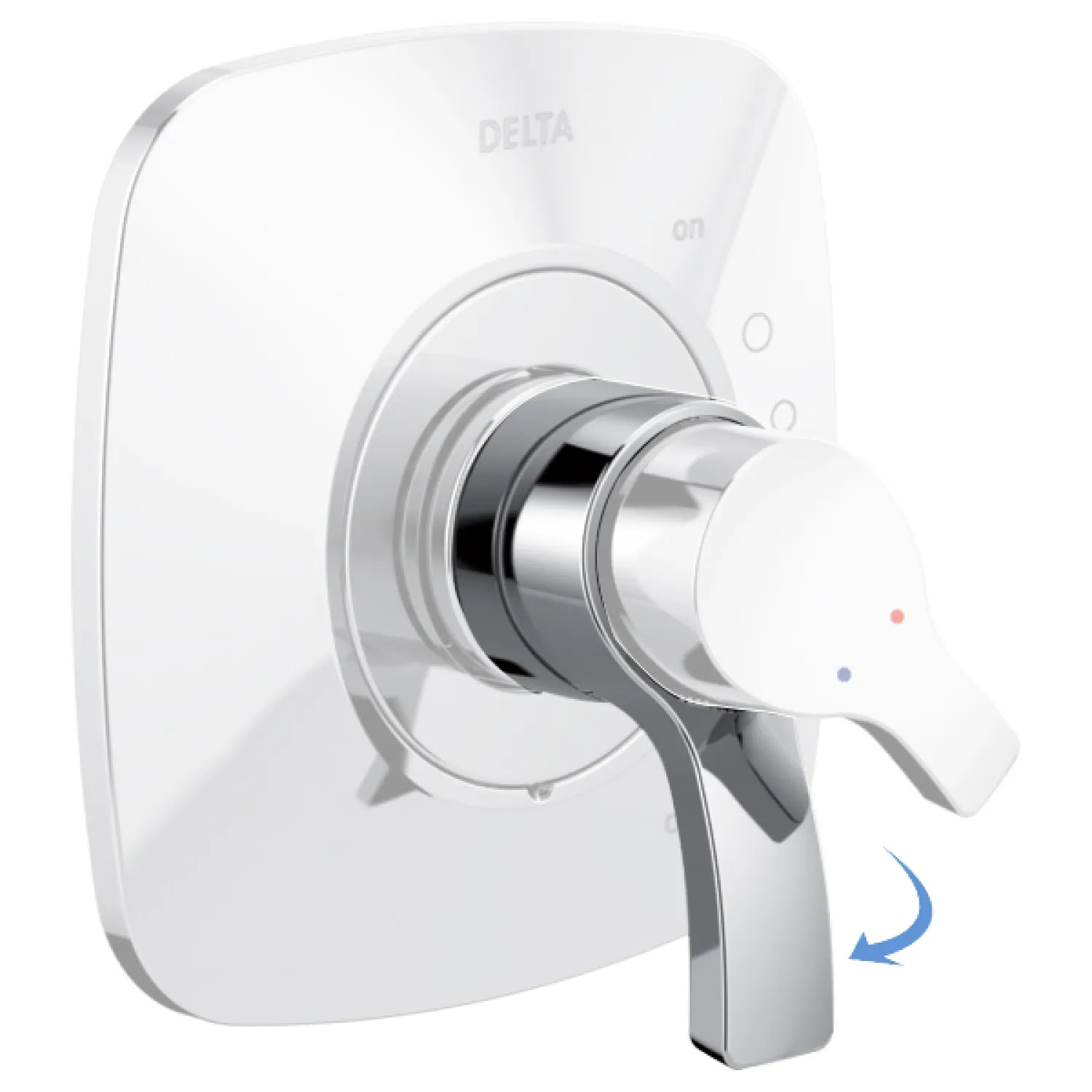Delta RP78737 Delta RP78737 Tesla Volume Control Handle, 17 Series, Chrome