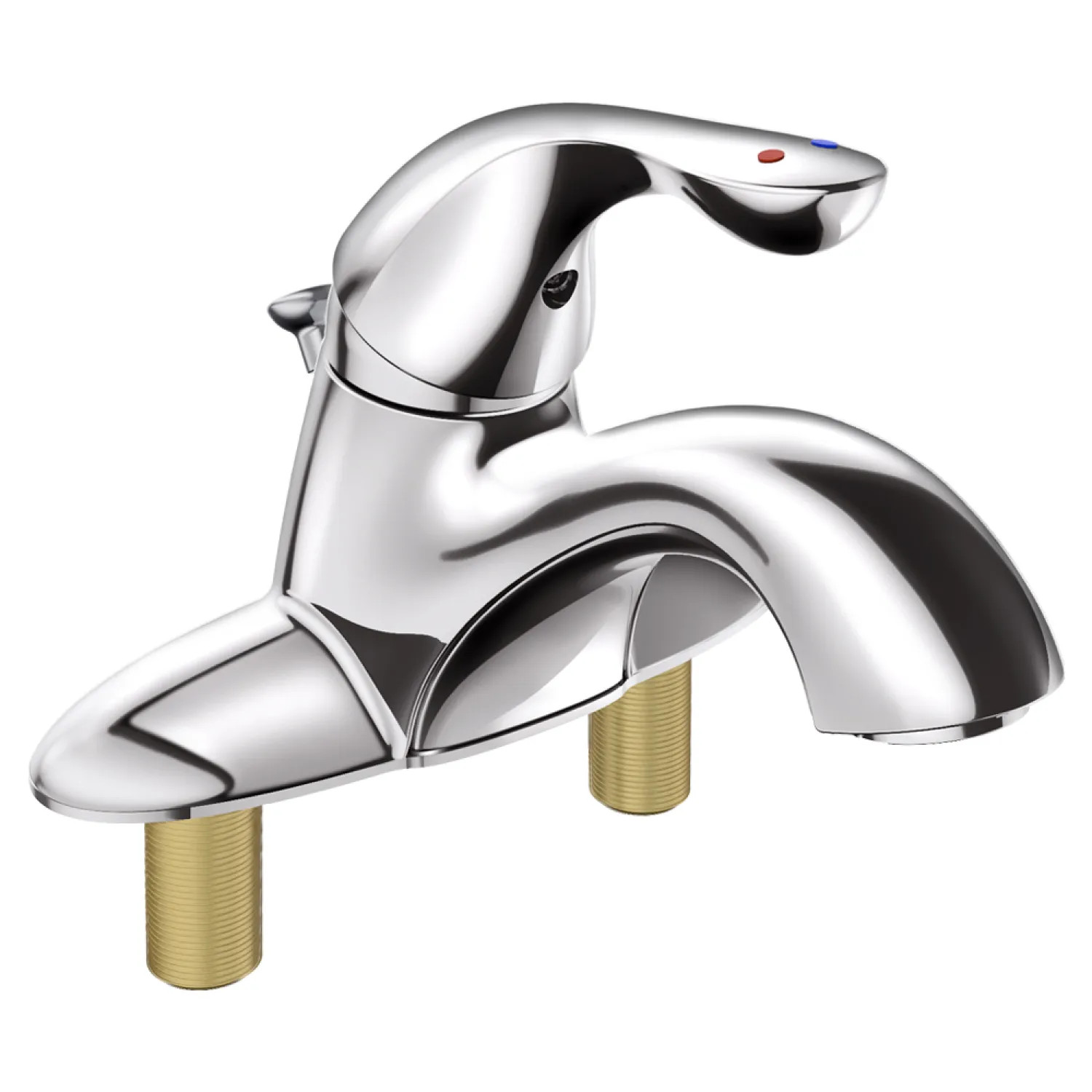 Delta 525LF-MPU Delta 525LF-MPU Classic Single Handle Centerset Lavatory Faucet, Chrome