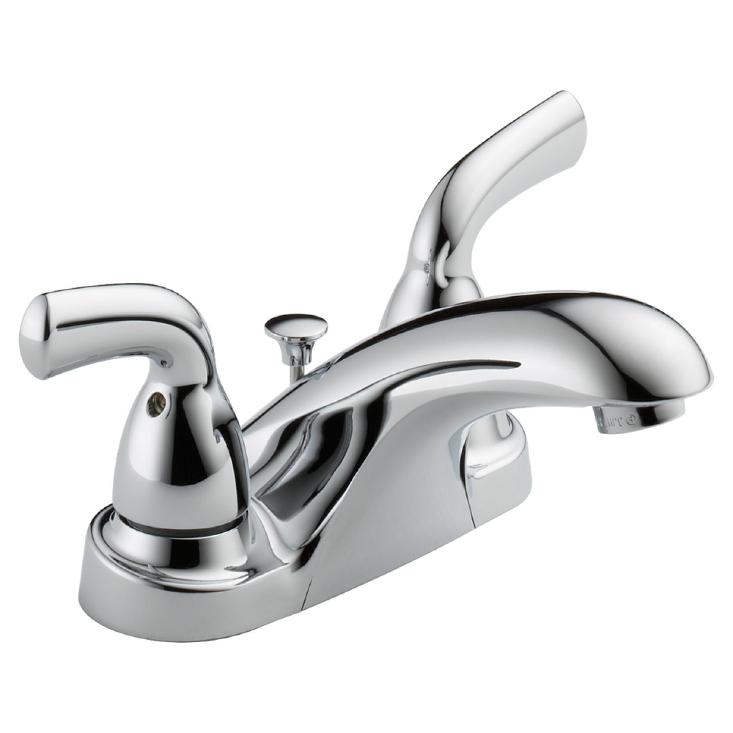 Delta B2510LF-PPU Delta Foundations Deck-Mount Chrome Lavatory Faucet for 4
