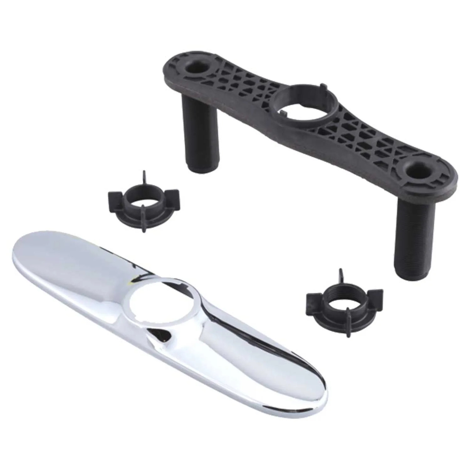 Delta RP70714 Delta RP70714 Escutcheon with Baseplate and Nuts, Chrome