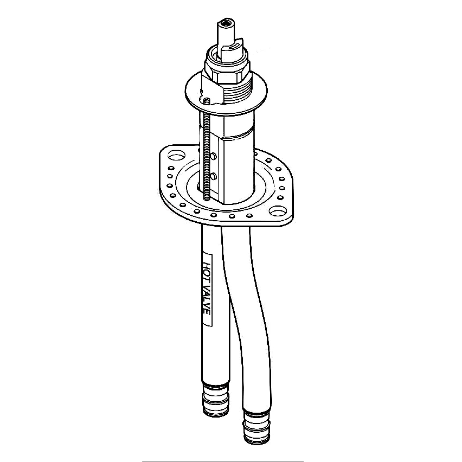 Delta RP78941 Delta RP78941 Roman Tub Rough-In End Valve, MF