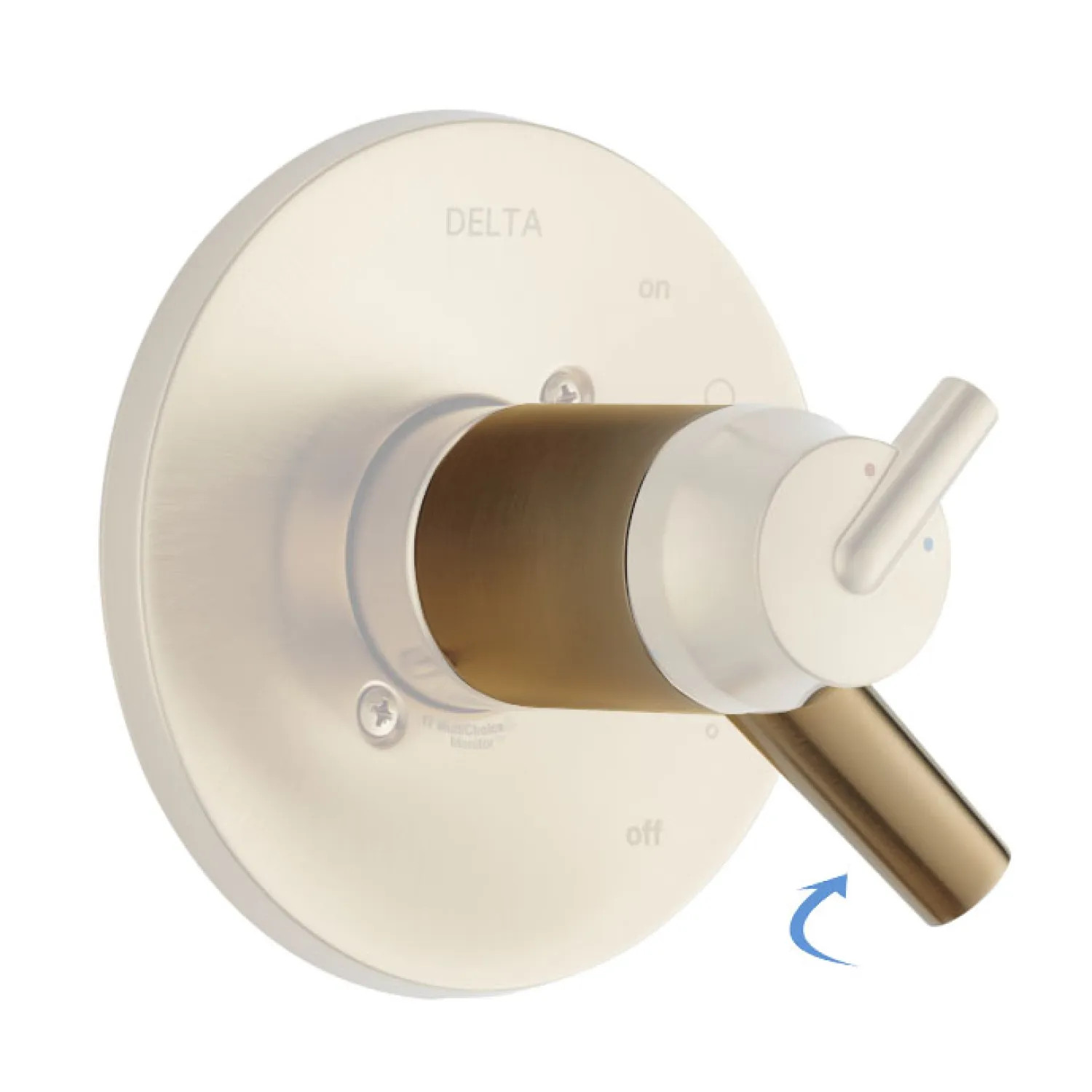 Delta RP79573CZ Delta RP79573CZ TRINSIC 17T Volume Handle Assembly - Champagne Bronze