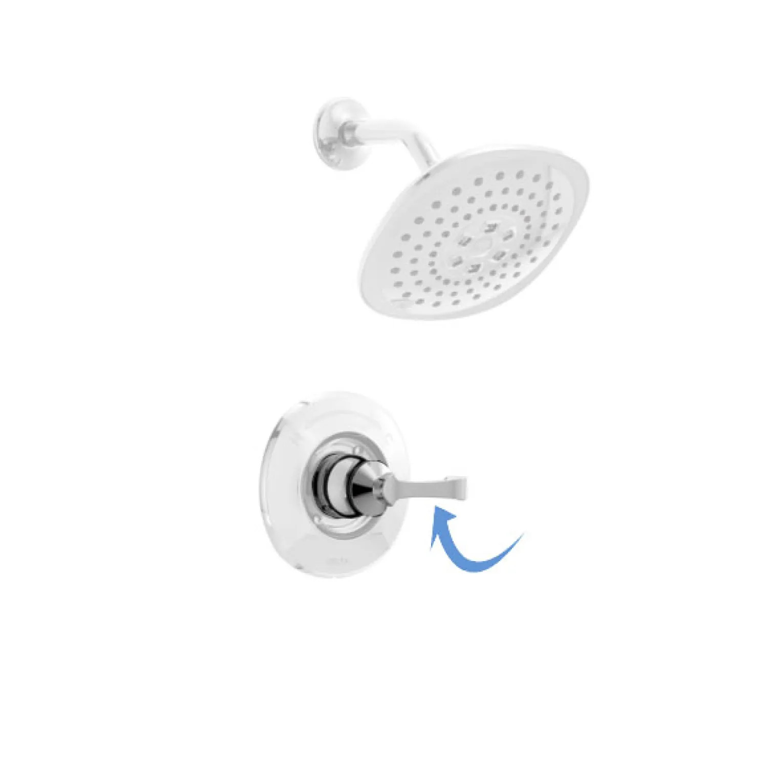 Delta RP81289 Delta Arabella 14 Series Chrome Handle Kit for 144950 Tub and Shower Trim - RP81289