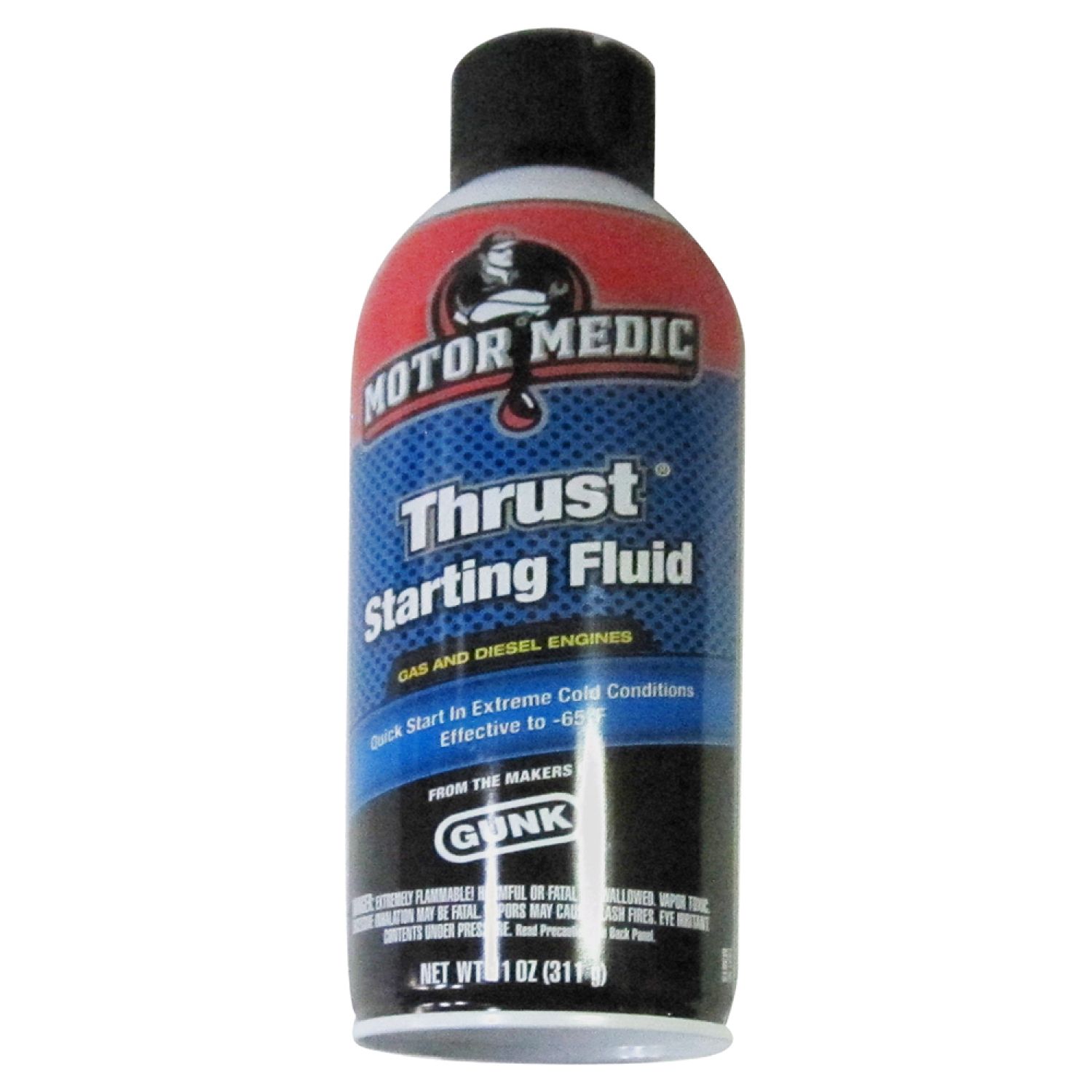 Radiator Specialty M3815 Solder Seal Gunk M3815 Standard Thrust Starting Fluid, 11 oz, Aerosol Can, Clear, Liquid