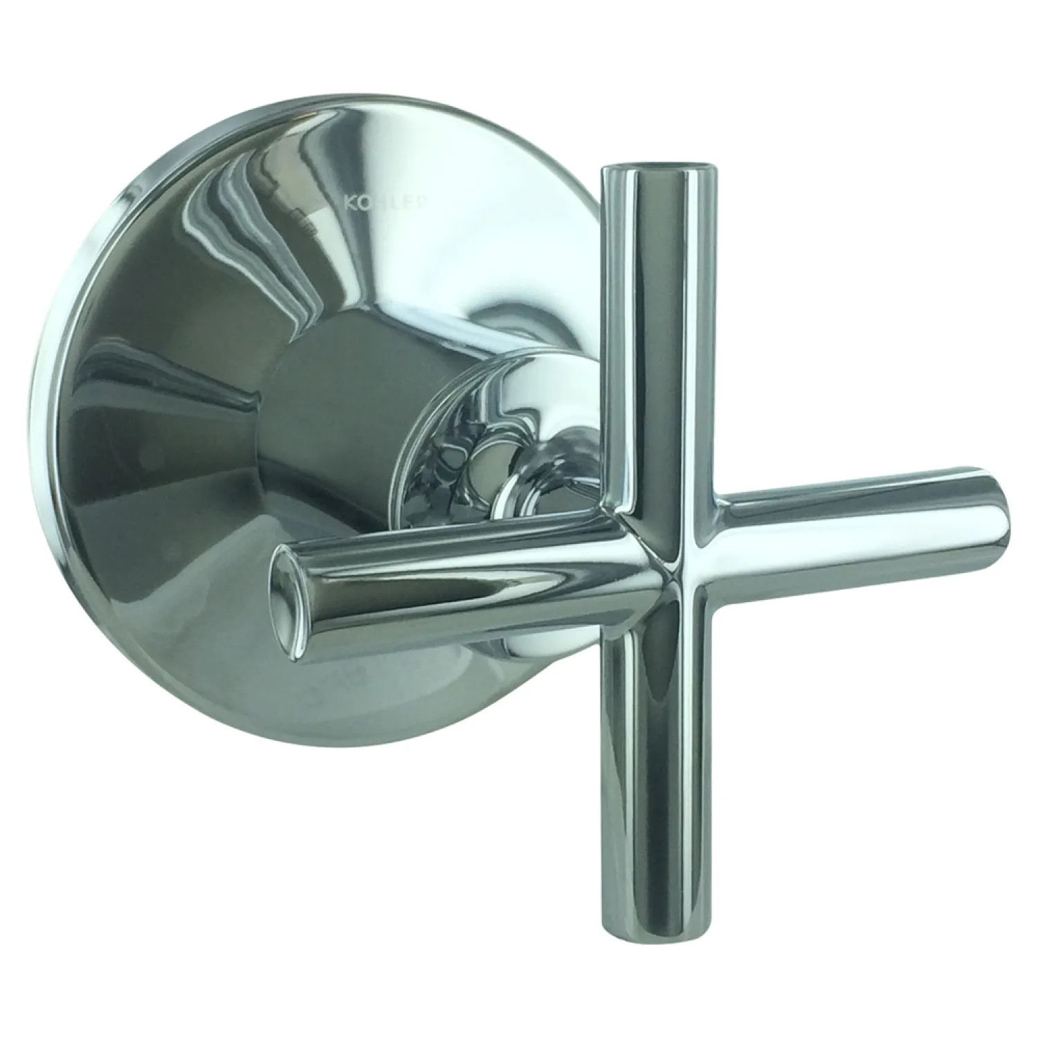 Kohler T14490-3-CP Kohler Purist MasterShower Volume Control Trim, Cross Handle, Polished Chrome - K-T14490-3-CP