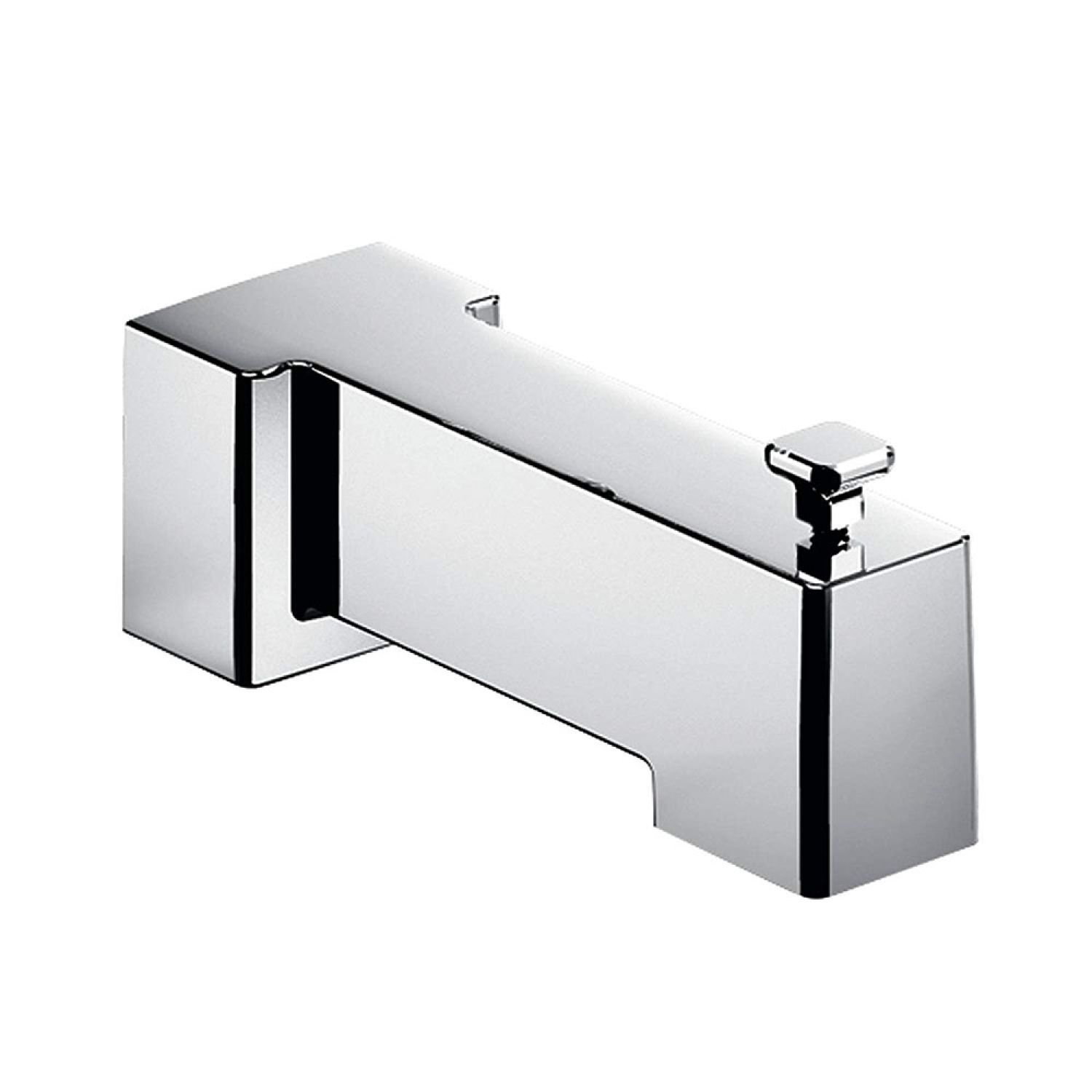 Moen S3894 Moen 90 Degree Wall Mounted Chrome Diverting Tub Spout, 1/2-inch Connection Size, Slip Fit - S3894