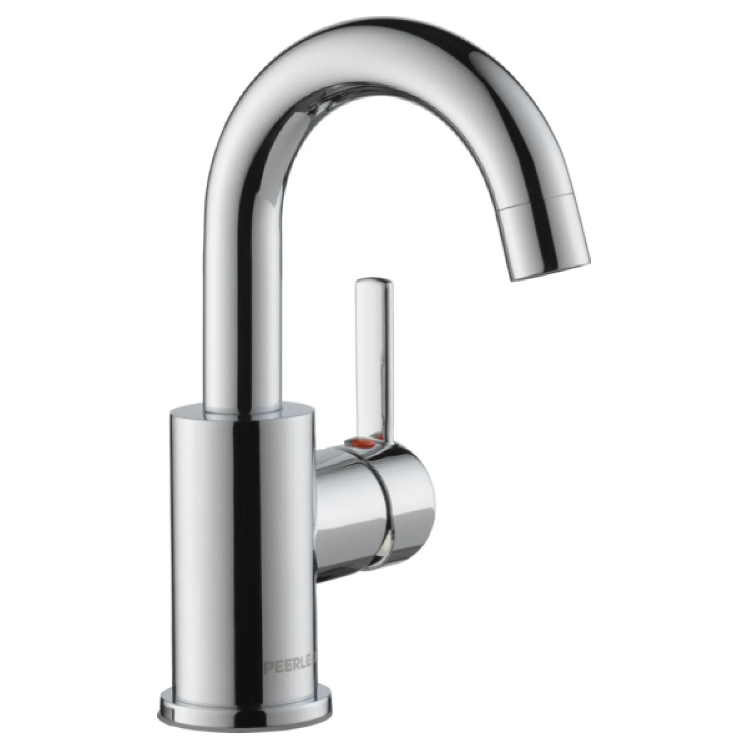Peerless P191102LF Peerless Precept Single-Hole Bathroom Faucet with 50/50 Pop-Up Drain, Single-Handle, 1.0 GPM, Lever Handle, ADA, WaterSense, Chrome - P191102LF