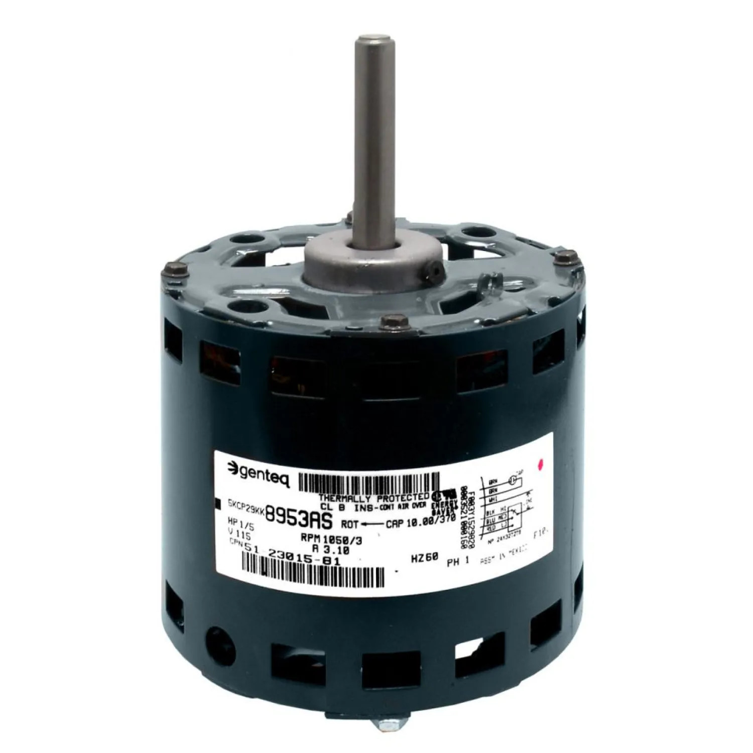 Rheem 51-23015-91 Rheem 51-23015-91 Blower Motor, 1/5HP