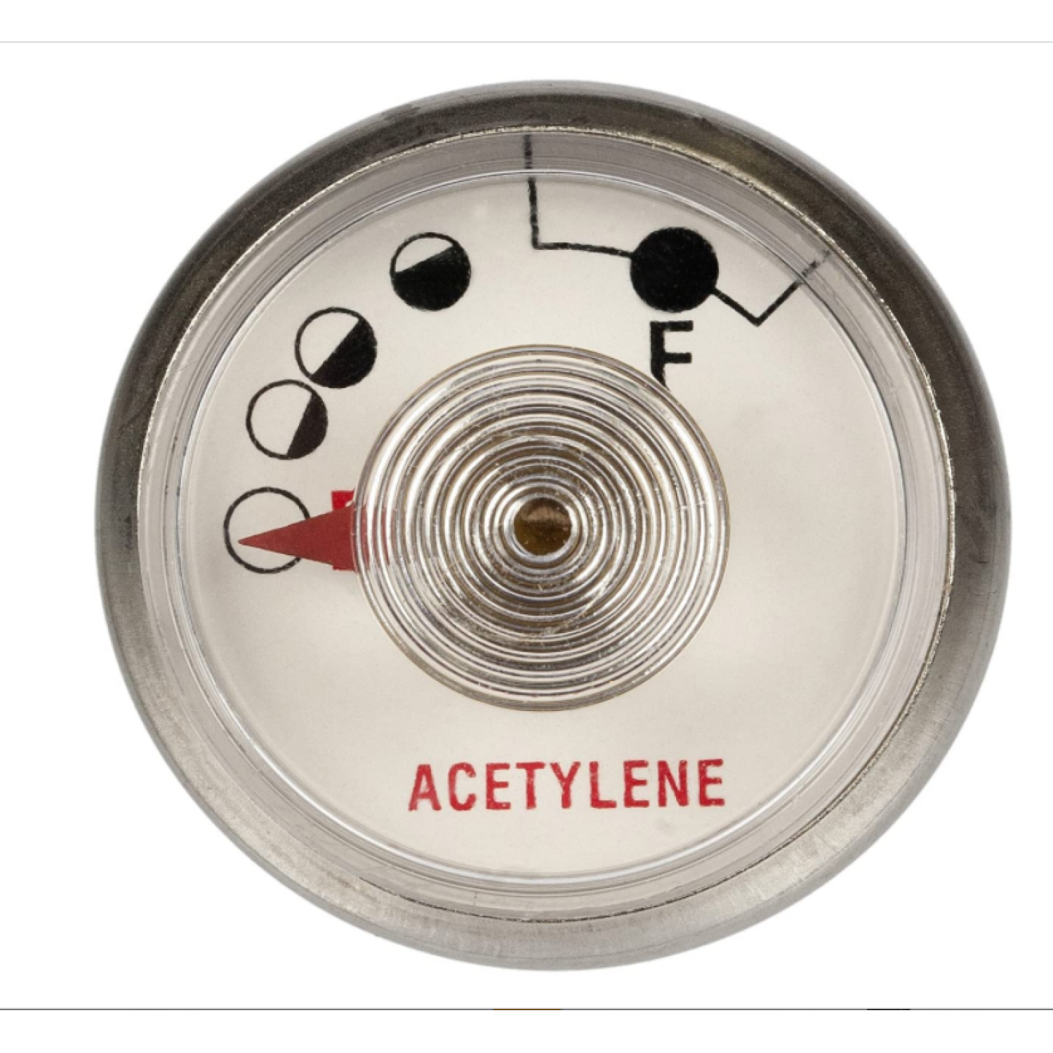 TurboTorch 0386-1200 TurboTorch AG-1 Air Acetylene Gauge for AR-B or AR-MC Regulator