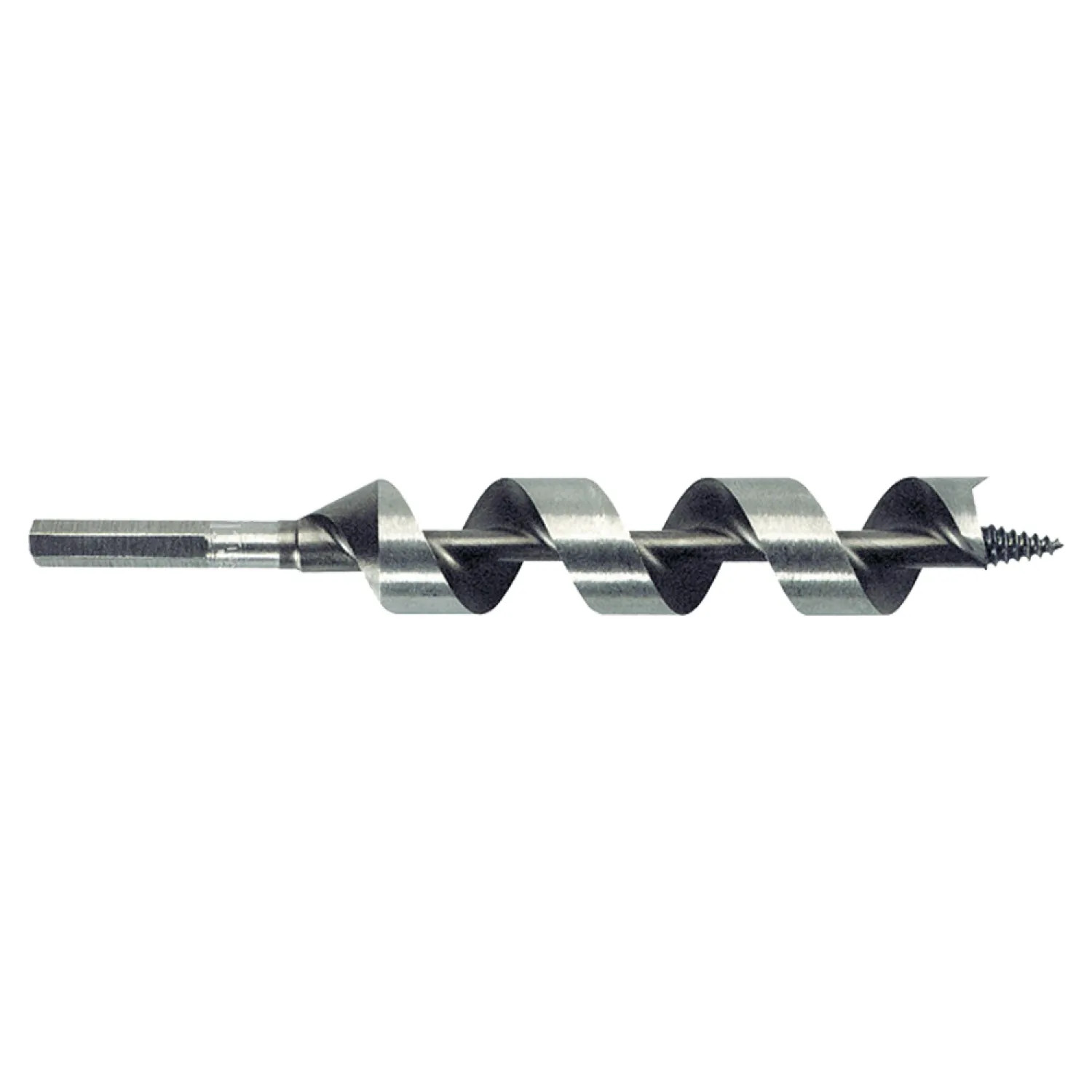 Irwin 49918 Power Drill I-100 49918 Dual Auger Bit, 1-1/8 in Dia x 7-1/2 in OAL, High Speed Steel, Bright