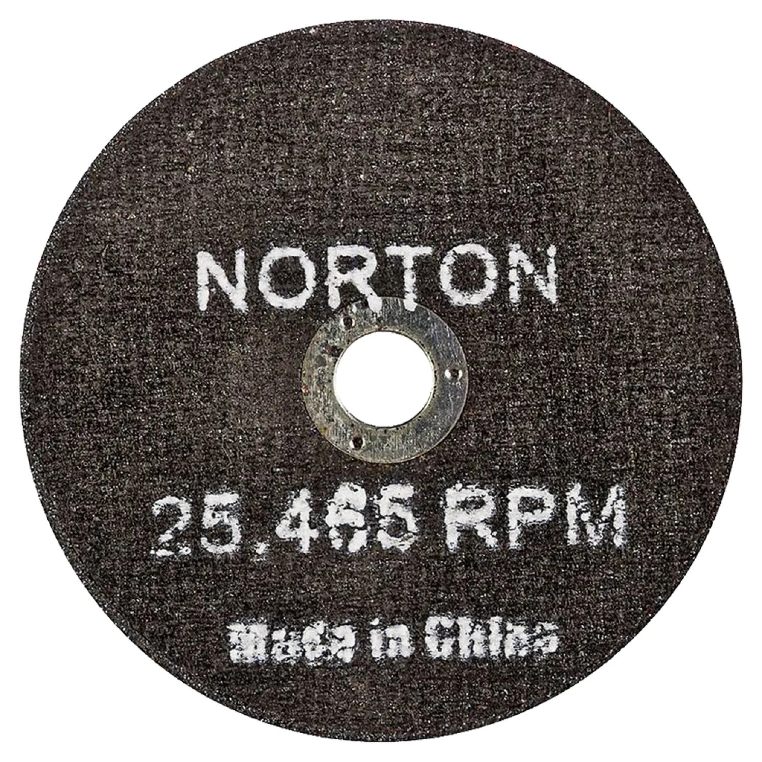Norton 66252835553 Gemini 66252835553 Type 1 Grinding Wheel, 3 in Dia x 1/16 in T, 3/8 in Arbor