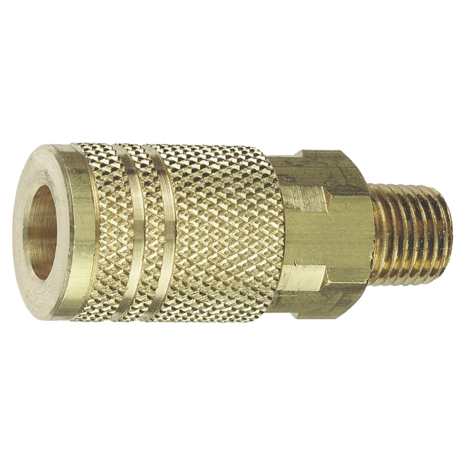 Tru-Flate 13-225 Tru-Flate 13-225 Air Line Coupler, 1/4 in, MNPT, 300 psi
