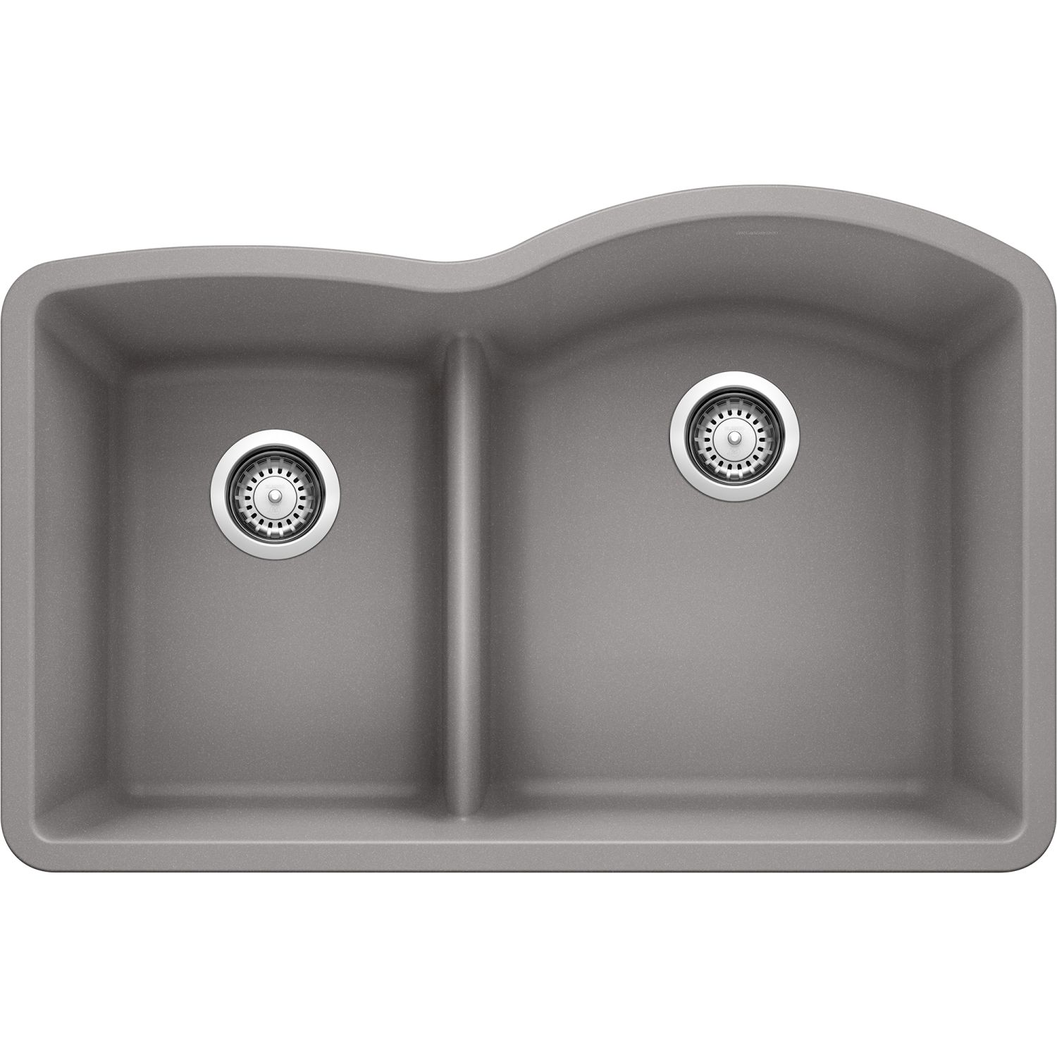 Blanco 441601 Blanco 441601 Diamond Metallic Gray - double-bowl sink 32