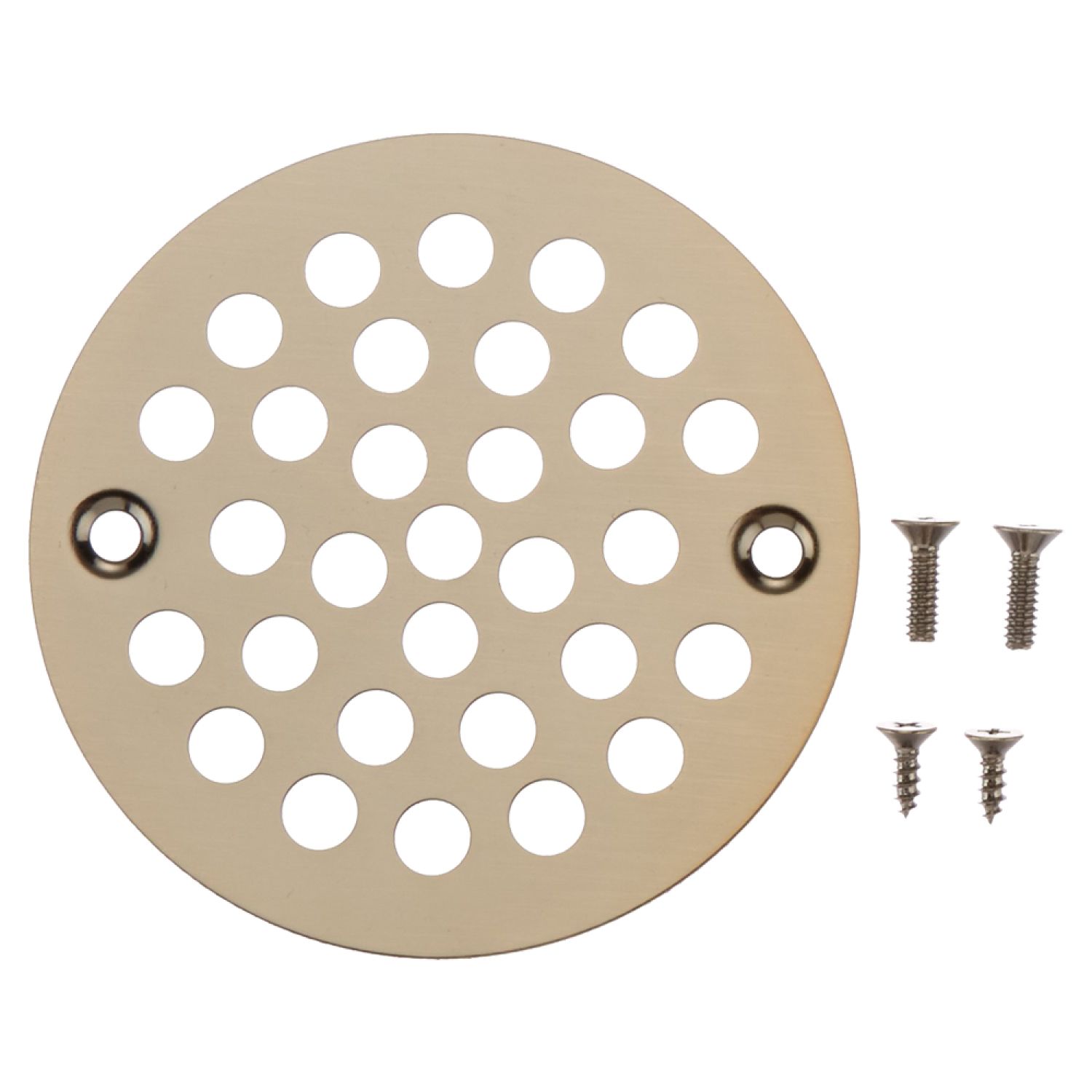 Jones Stephens C6089AB Jones Stephens Antique Brass 4-1/4-Inch Round Shower Strainer - C6089AB