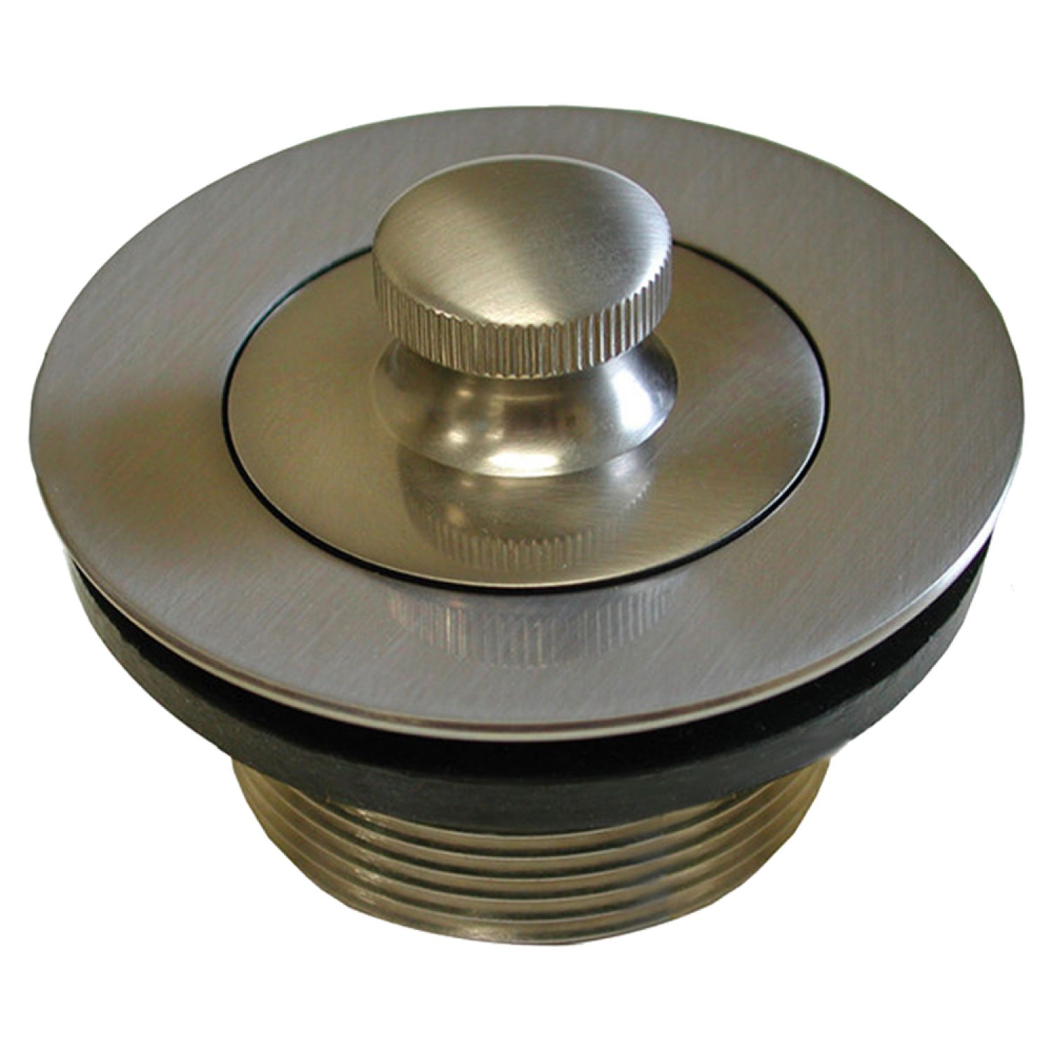 Jones Stephens P3560BN Jones Stephens Brushed Nickel Tub Drain, Lift-and-Turn - P3560BN