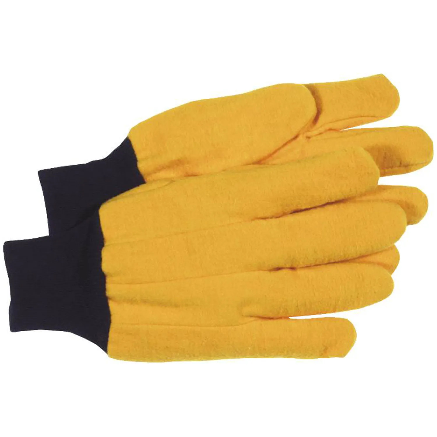 Boss 4037 Boss Mfg 4037 Gloves, Chore, 2-Ply, Yellow, Large