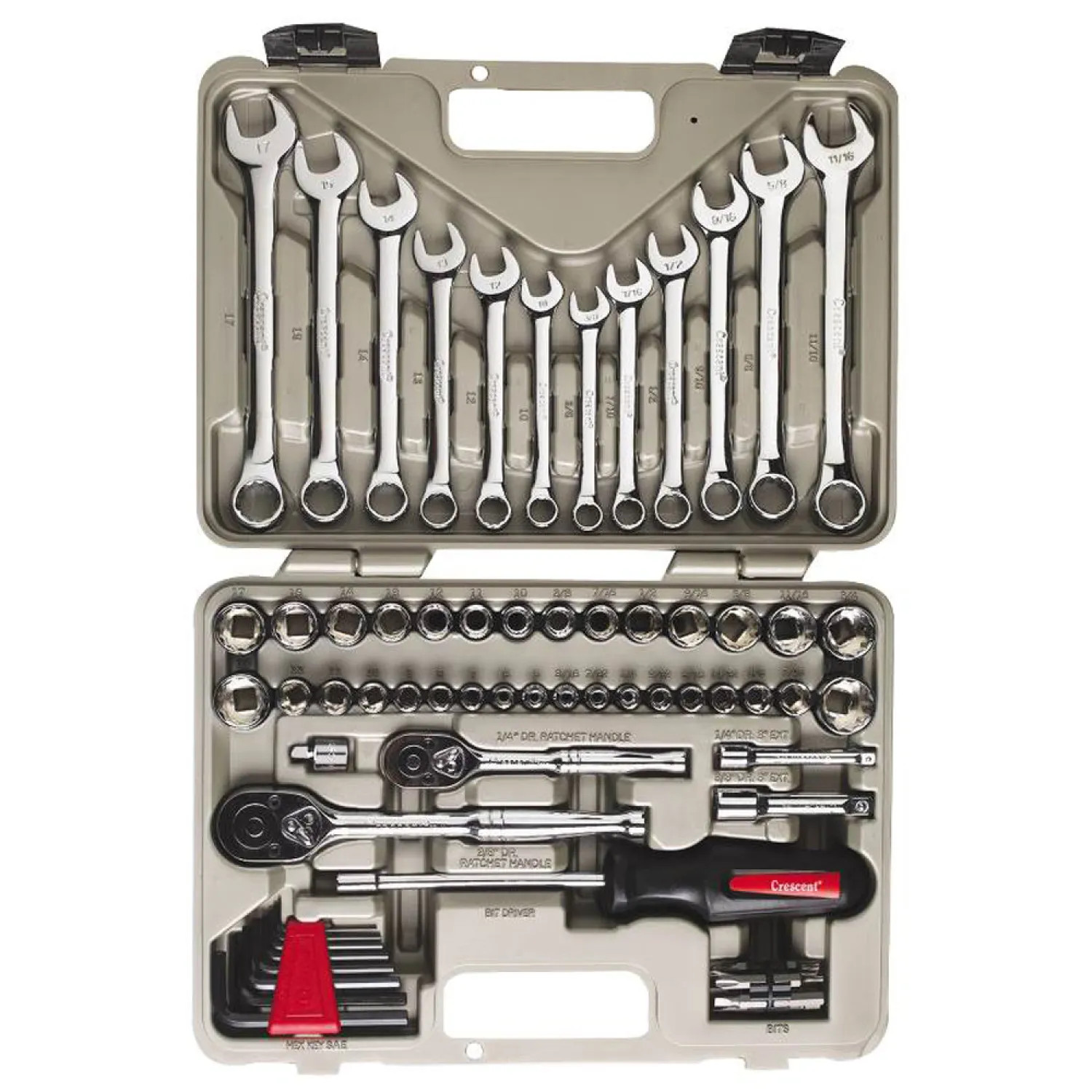 Crescent CTK70MP Crescent CTK70MP Mechanics' Tool Set, 70 Pieces
