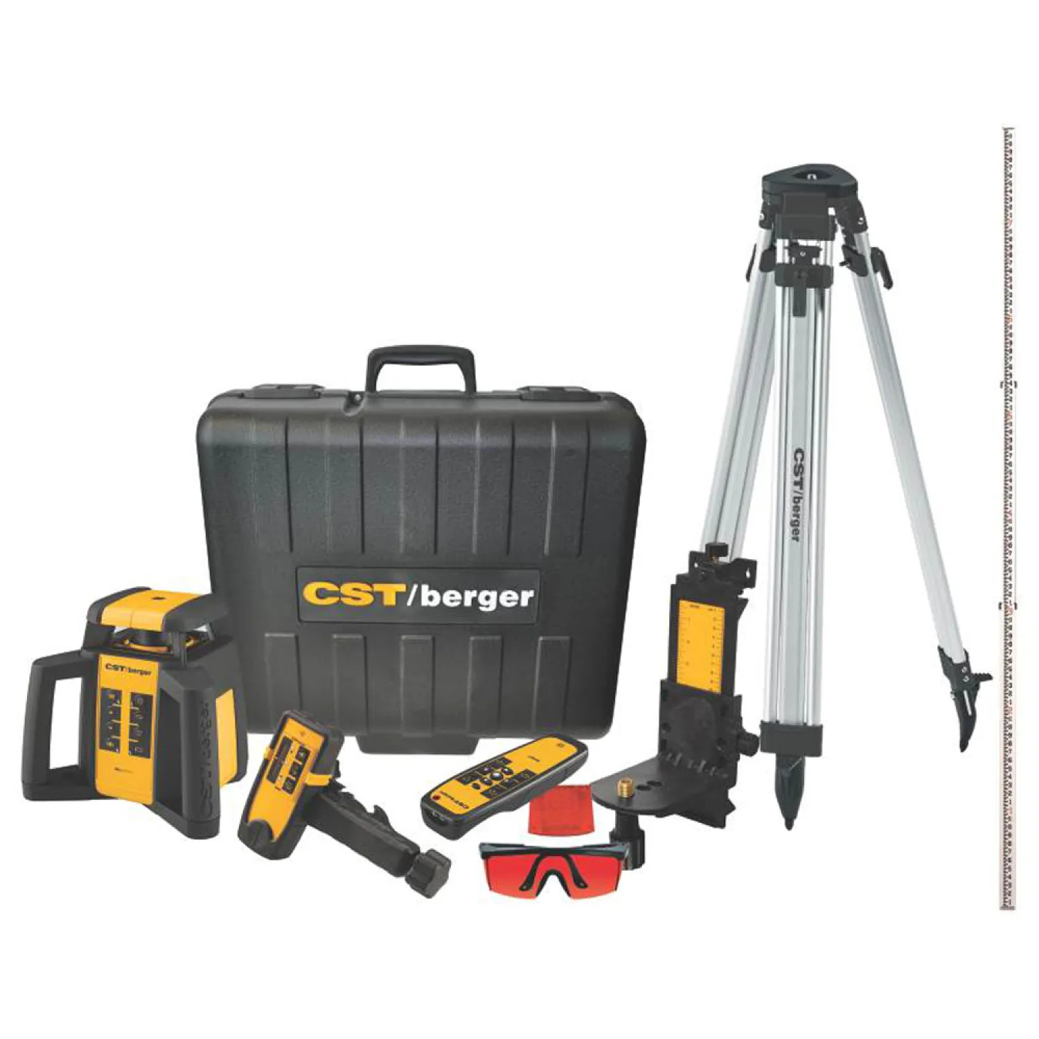 CST RL25HVCK CST Self-Leveling Rotary Laser Level Kit, 3/32