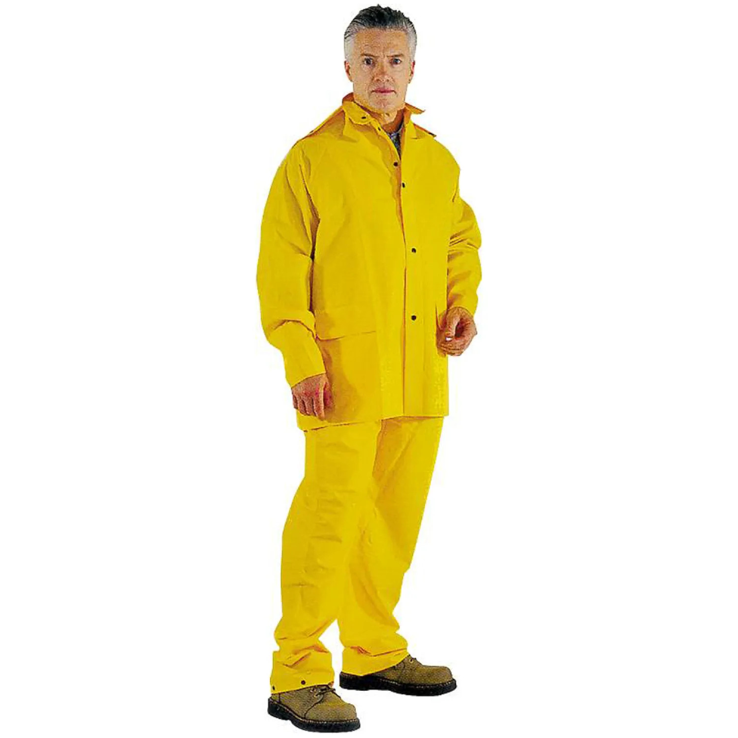 Diamondback OX025PU-L Diamondback OX025PU-L Rainsuits, 3-Piece Poly/Pu, L