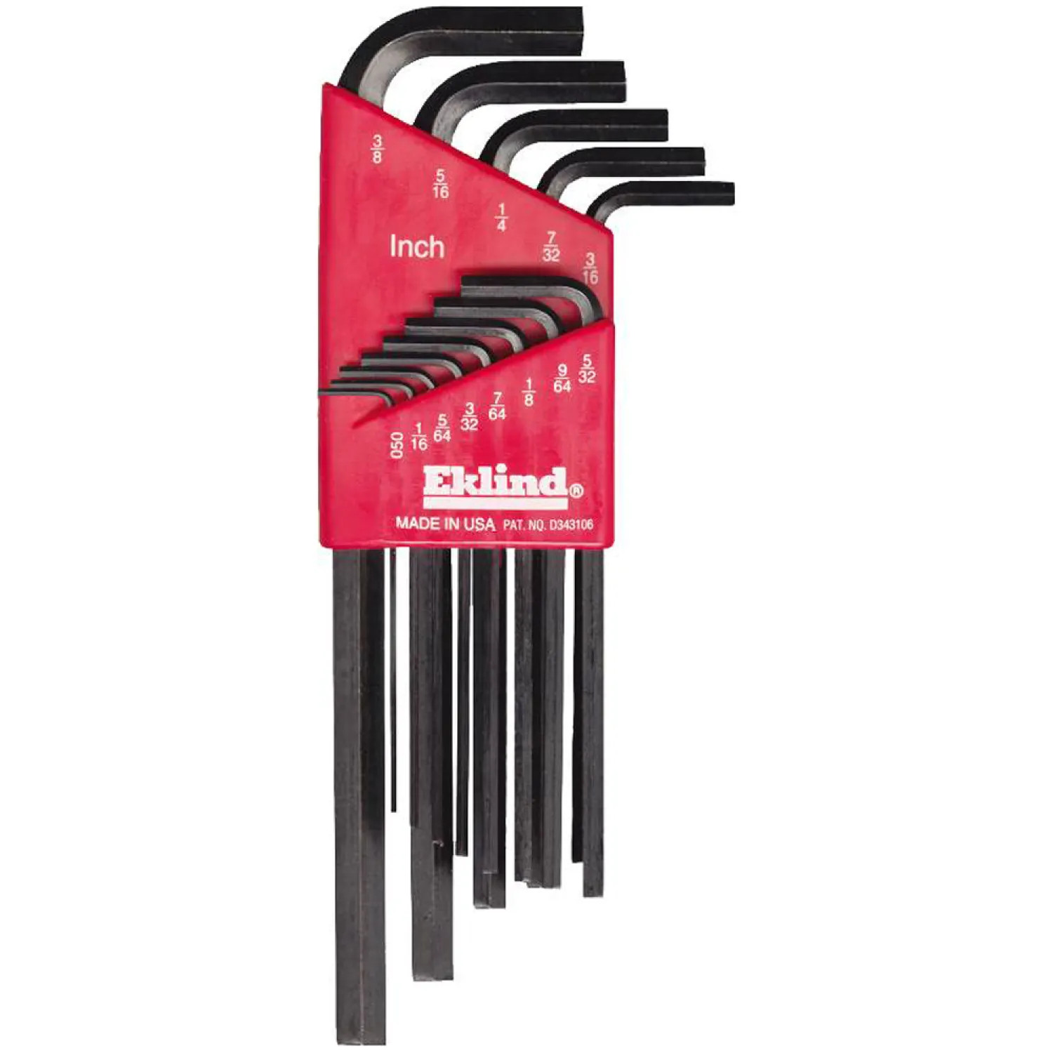 Eklind 10213 Eklind 10213 Long Arm L Handle Hex Key Set, 13 Pieces