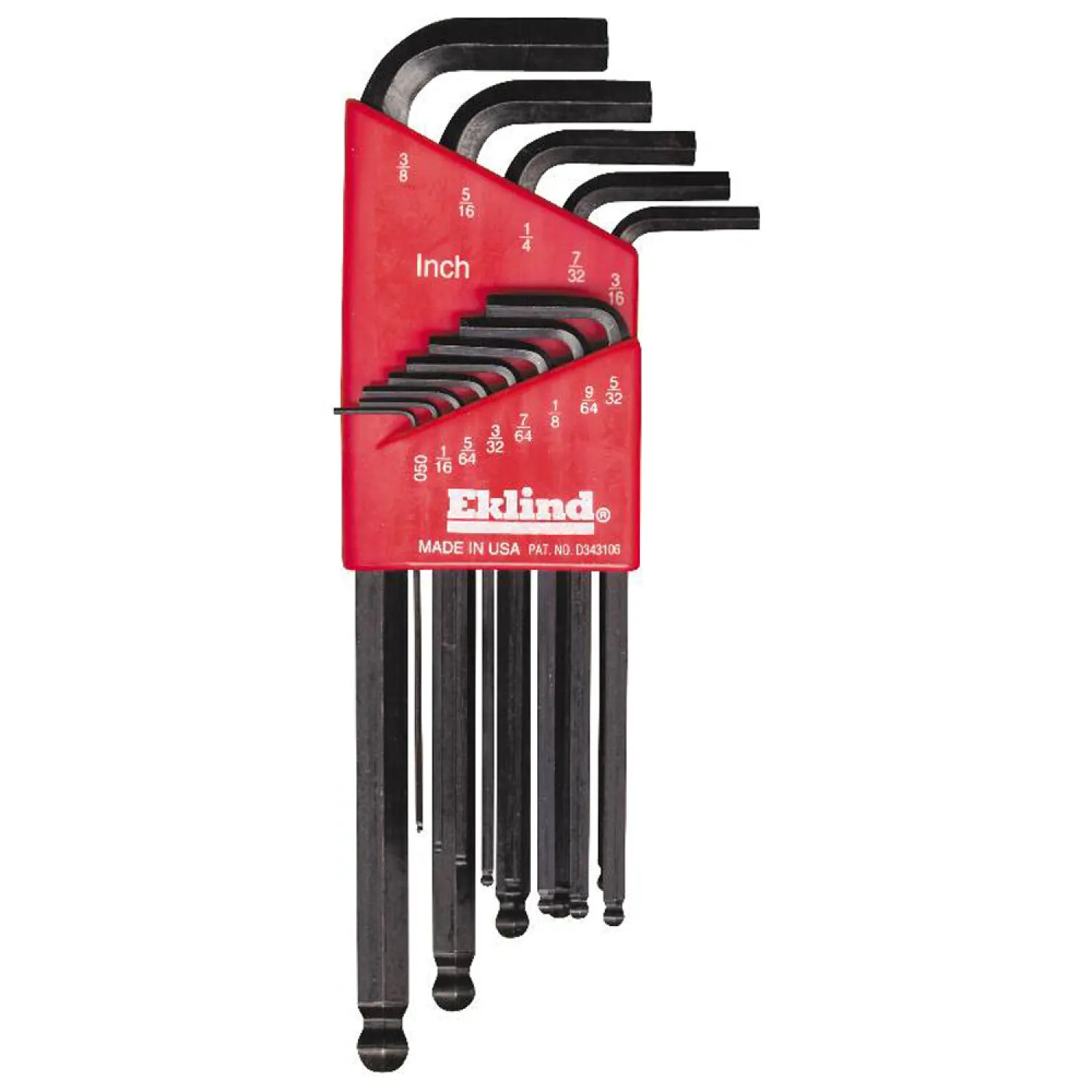 Eklind 13213 Eklind 13213 Long Arm L Handle Hex Key Set, 13 Pieces