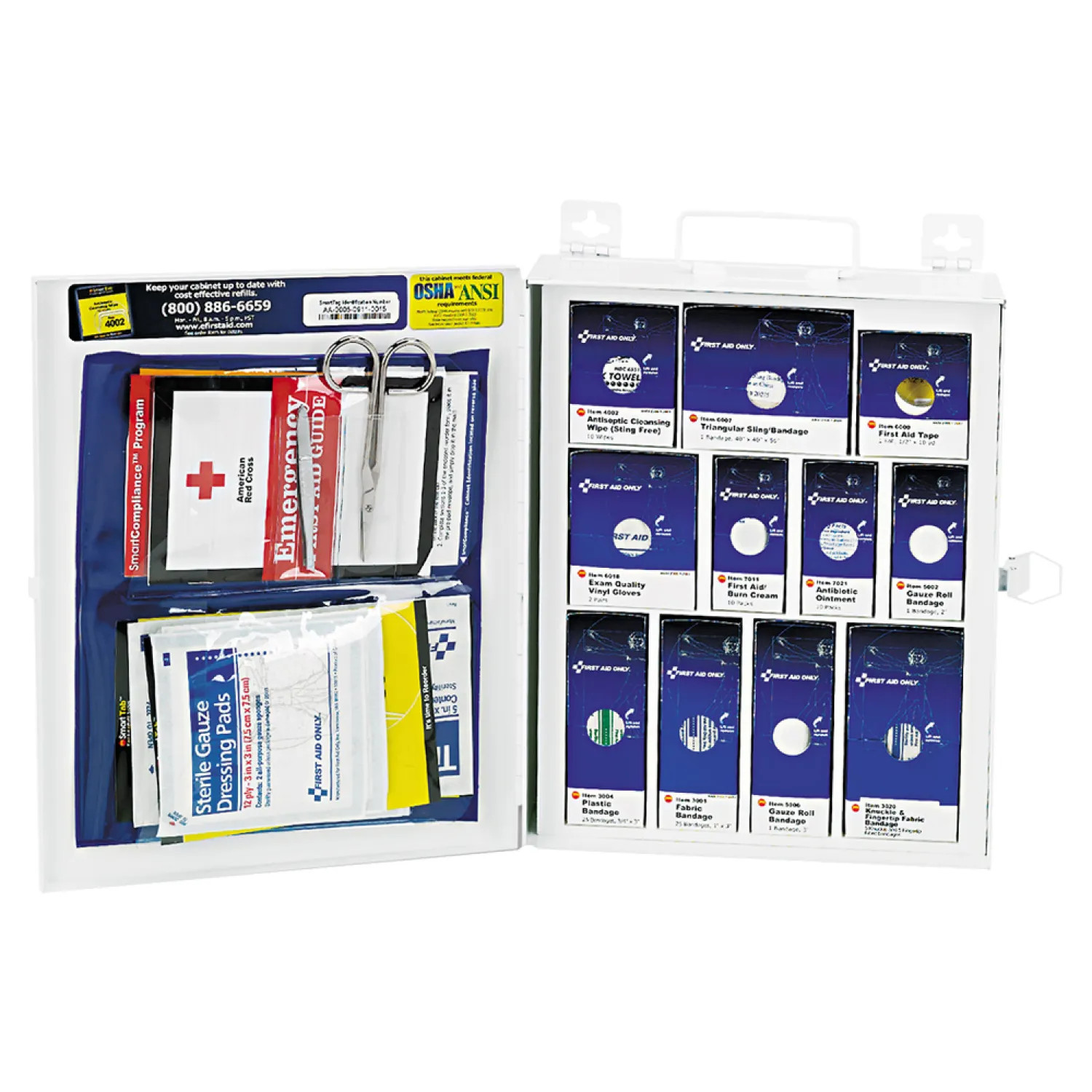 First Aid Only 1050-FAE-0103 FIRST AID ONLY 1050-FAE-0103 KIT FIRST AID 112PC MED-WRKPLC